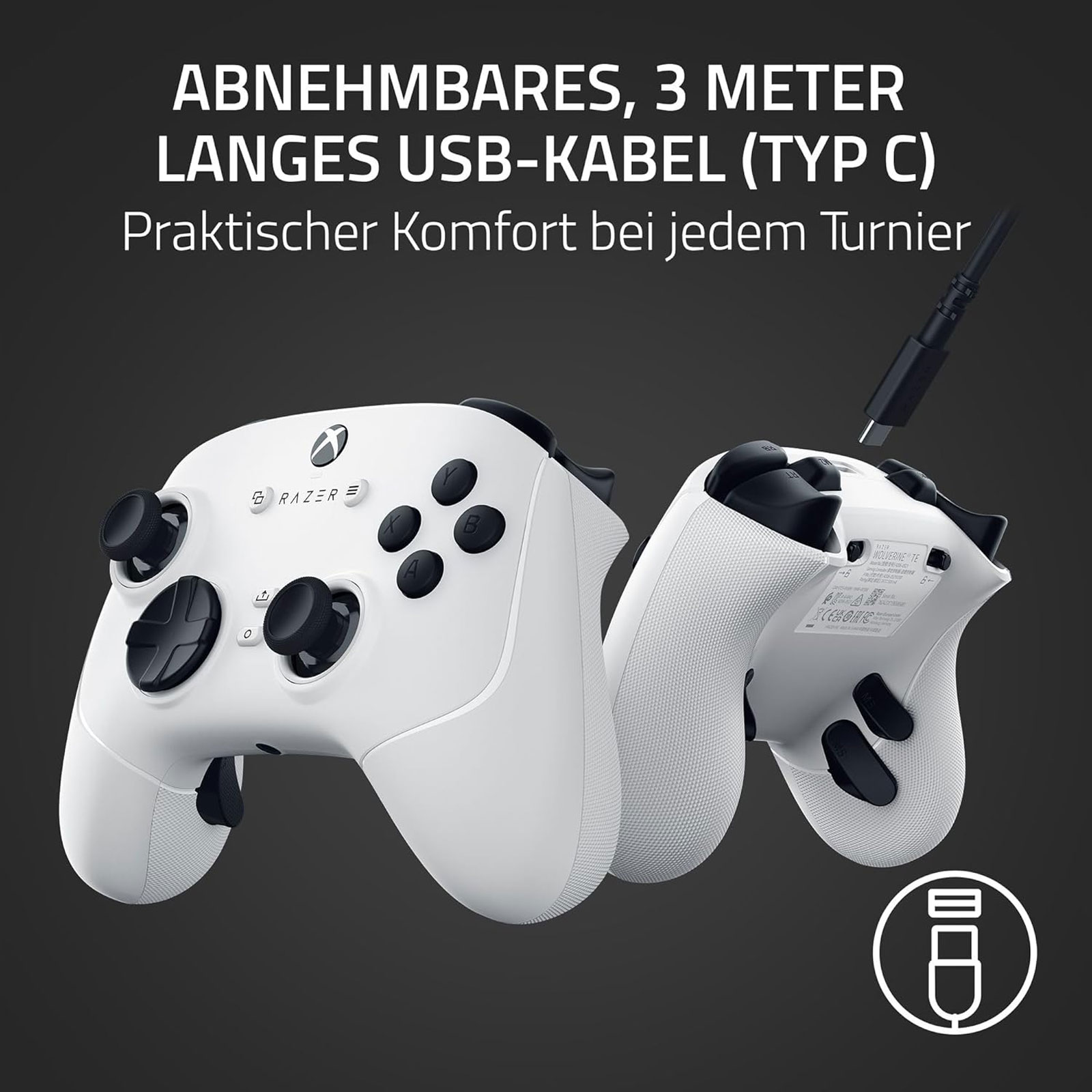 RAZ Wolverine V3 Pro - White