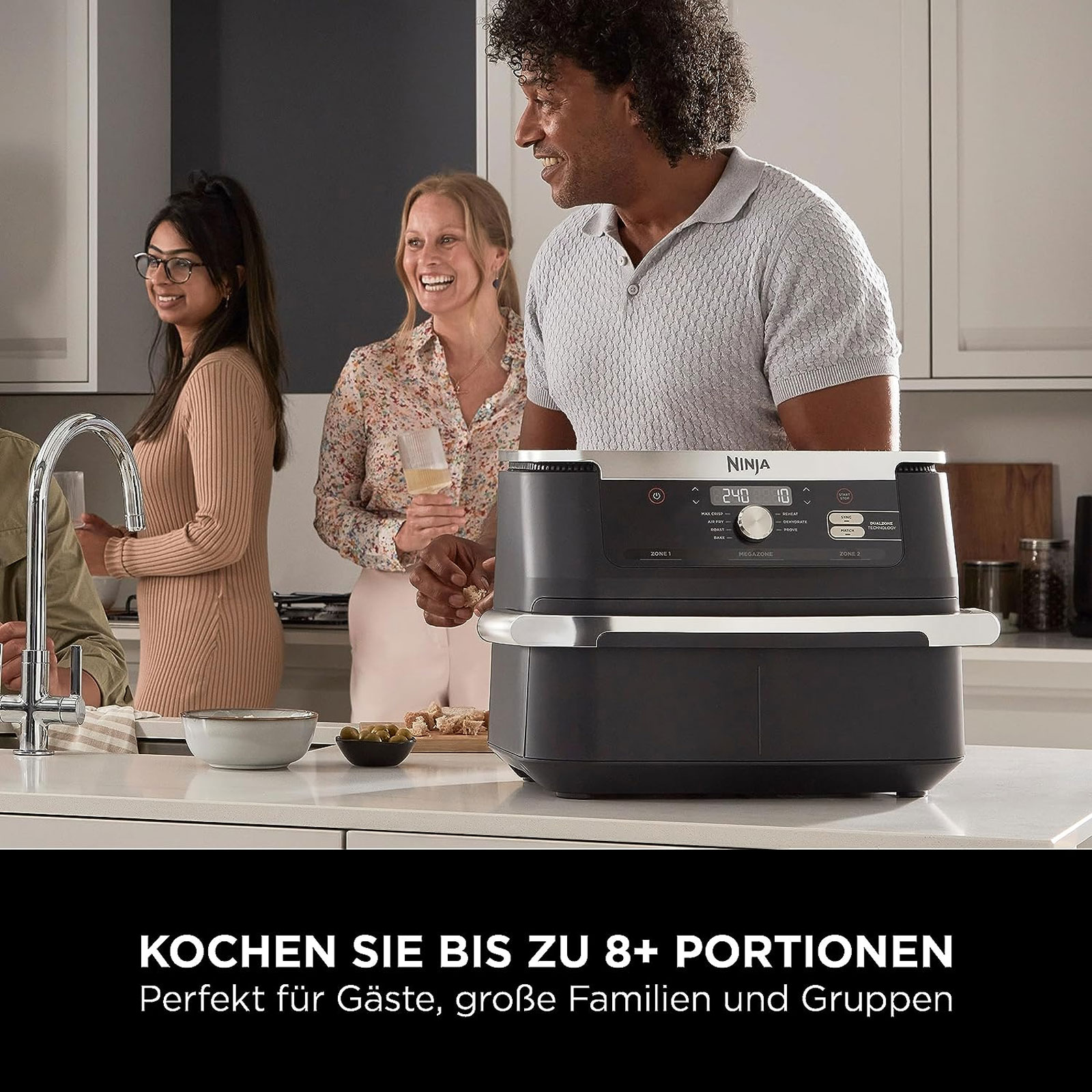 NINJA AF500EU Heißluftfritteuse NINJA AF500EU Heißluftfritteuse