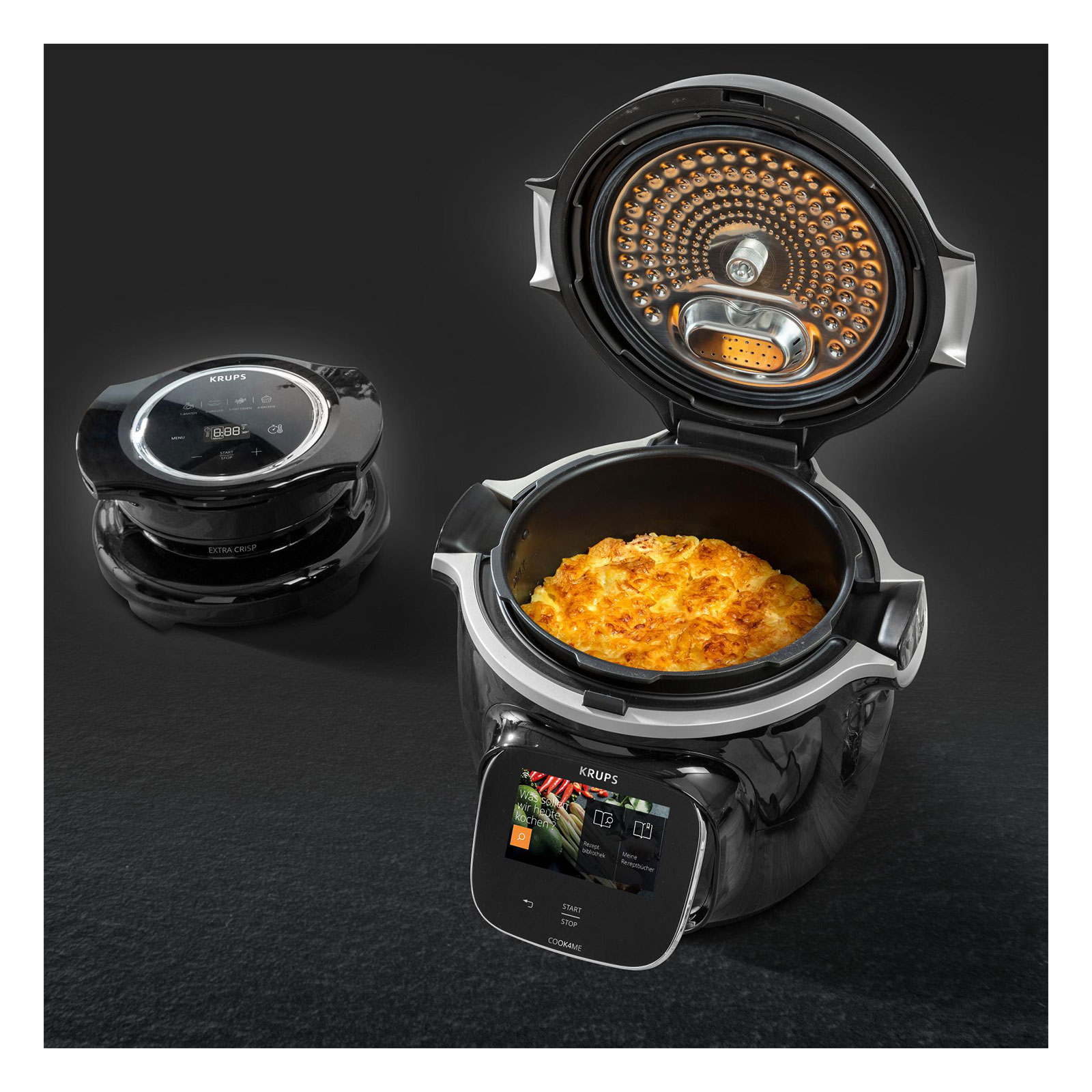 KRUPS AJ1508 Cook4Me Extra Crisp Multikocher-Aufsatz