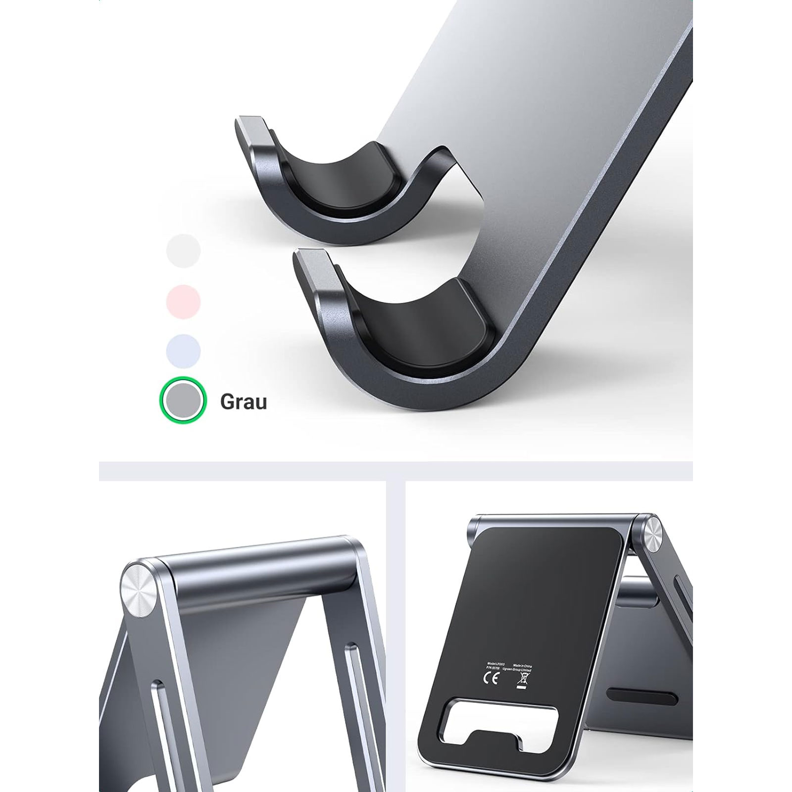 uGreen Docking Station UGR FOLD MULTI PHONE STAND GY