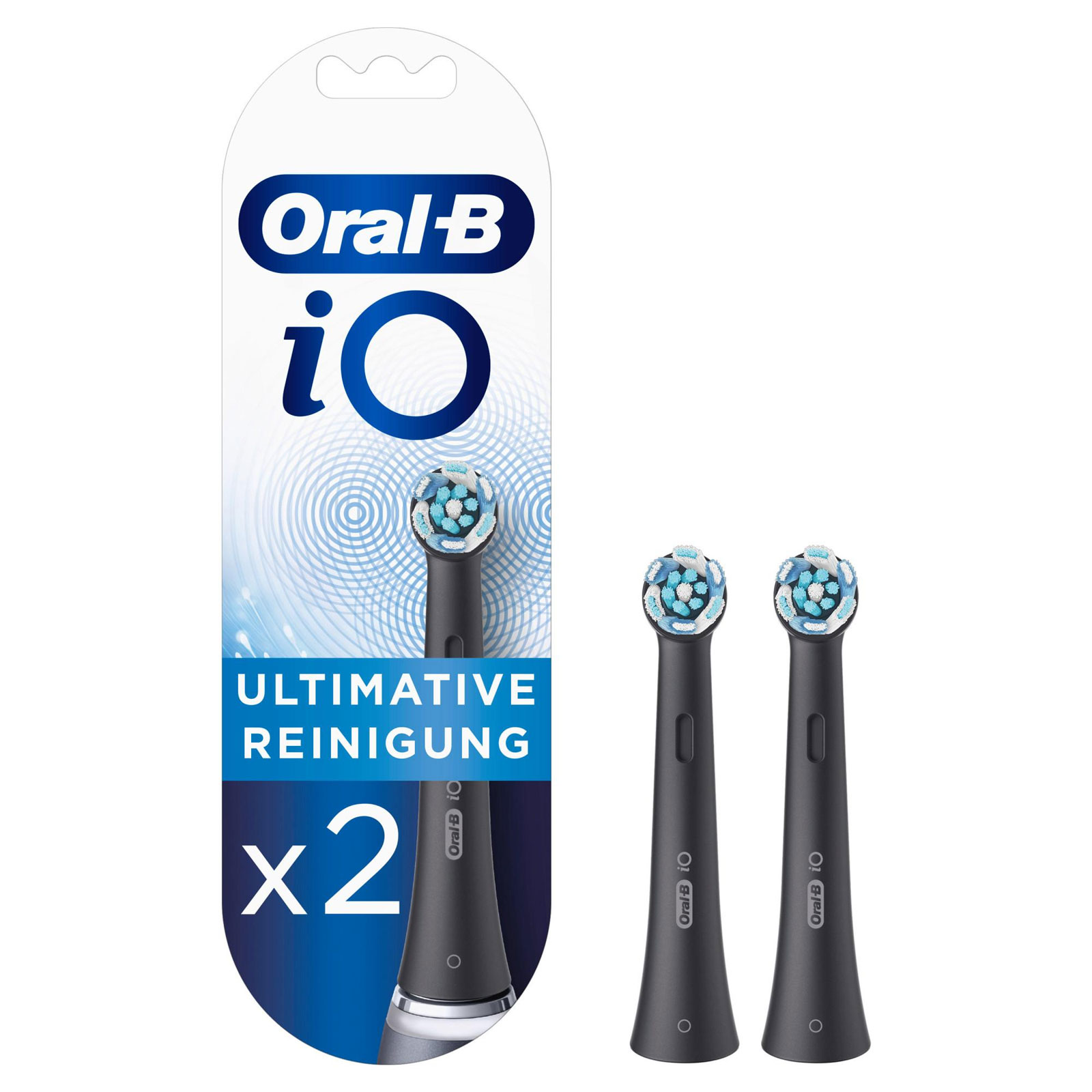 Braun Oral-B iO Ultimative Reinigung 2er Aufsteckbürsten weiß