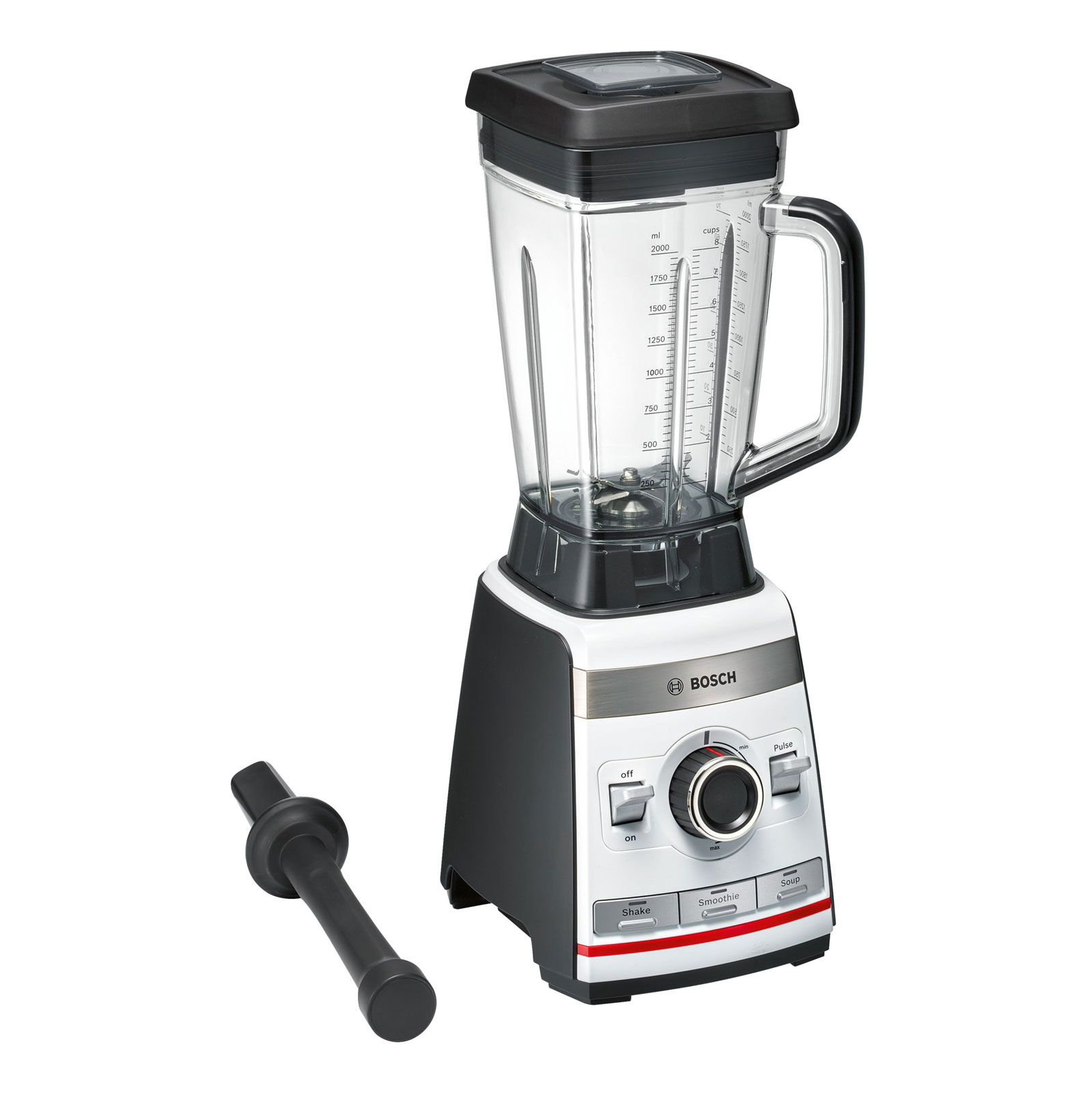Bosch MMBH4P3WDE Standmixer schwarz/weiß