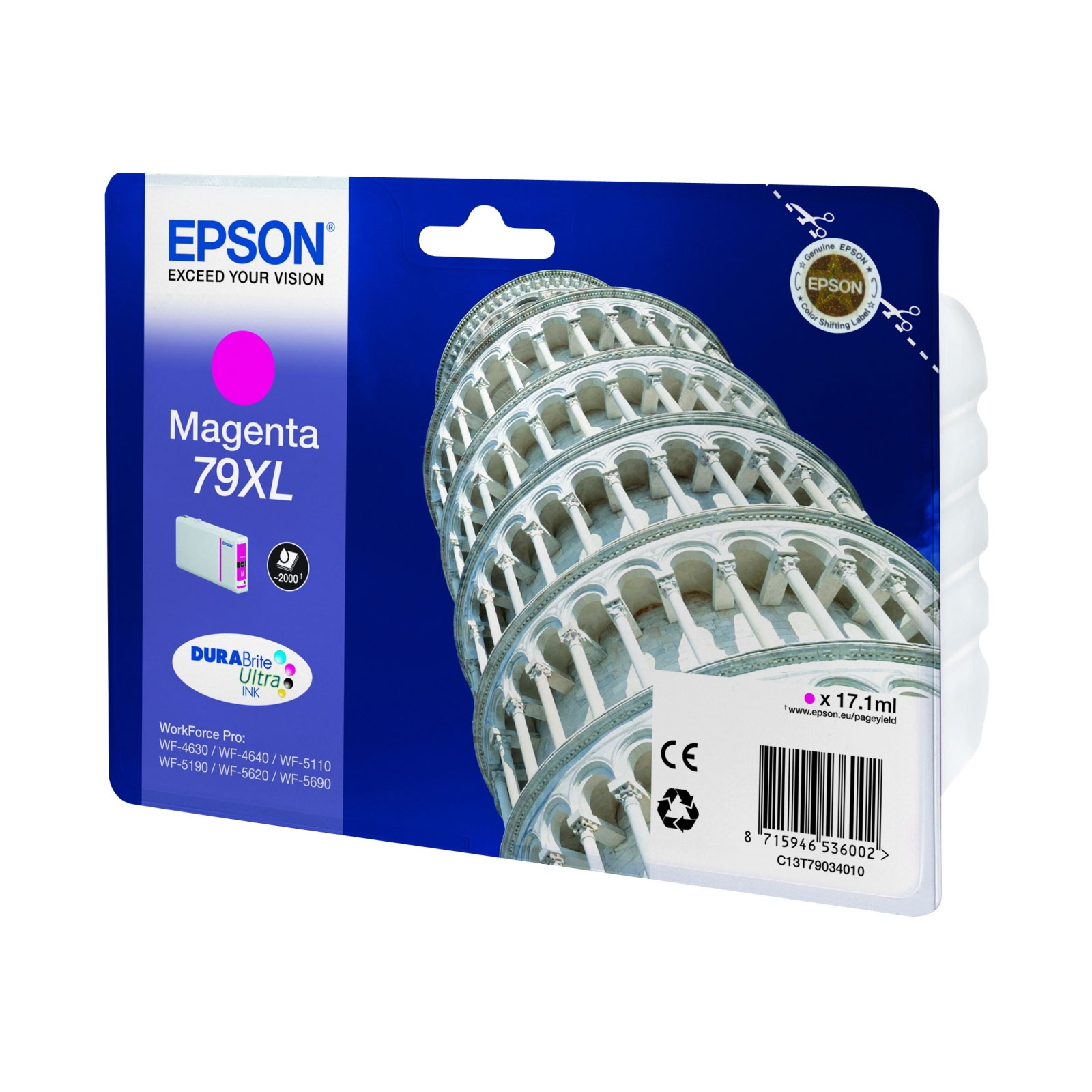 Epson C13T79034010 79XL Druckerpatrone Magenta