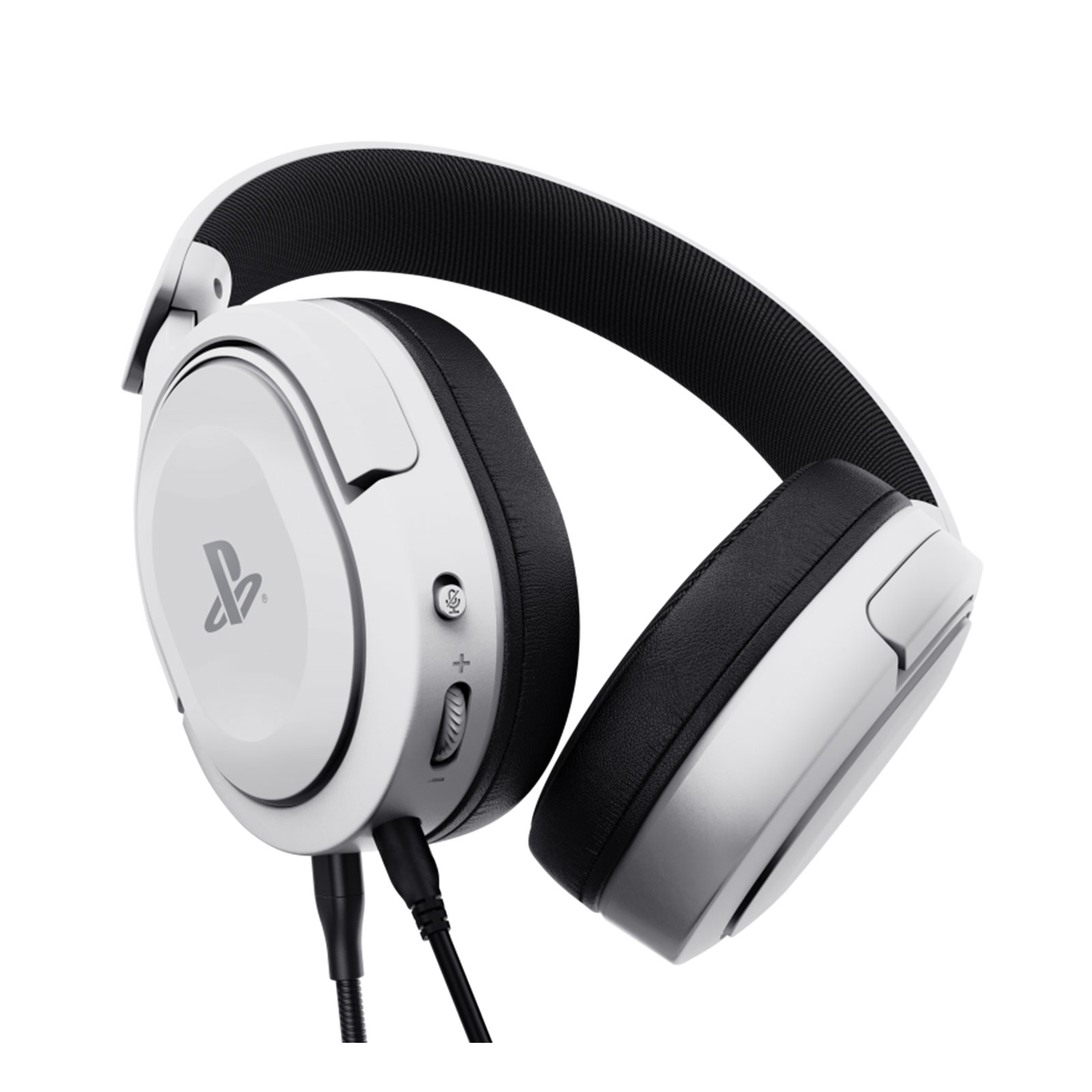 Trust GXT 498 FORTA für PS5 weiß Gaming-Headset (PC, PS4, Stereo Sound, abnehmbares Mikrofon)