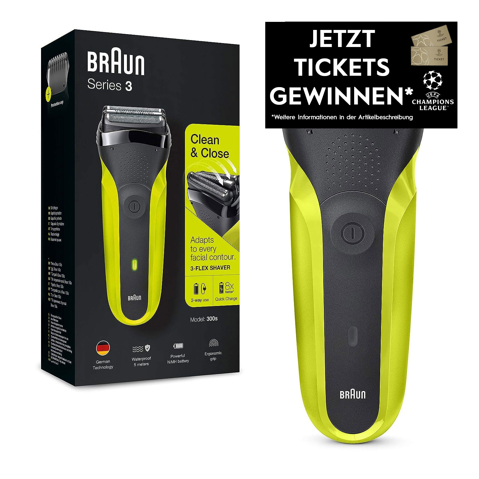 Braun Series 3 300 Elektrorasierer