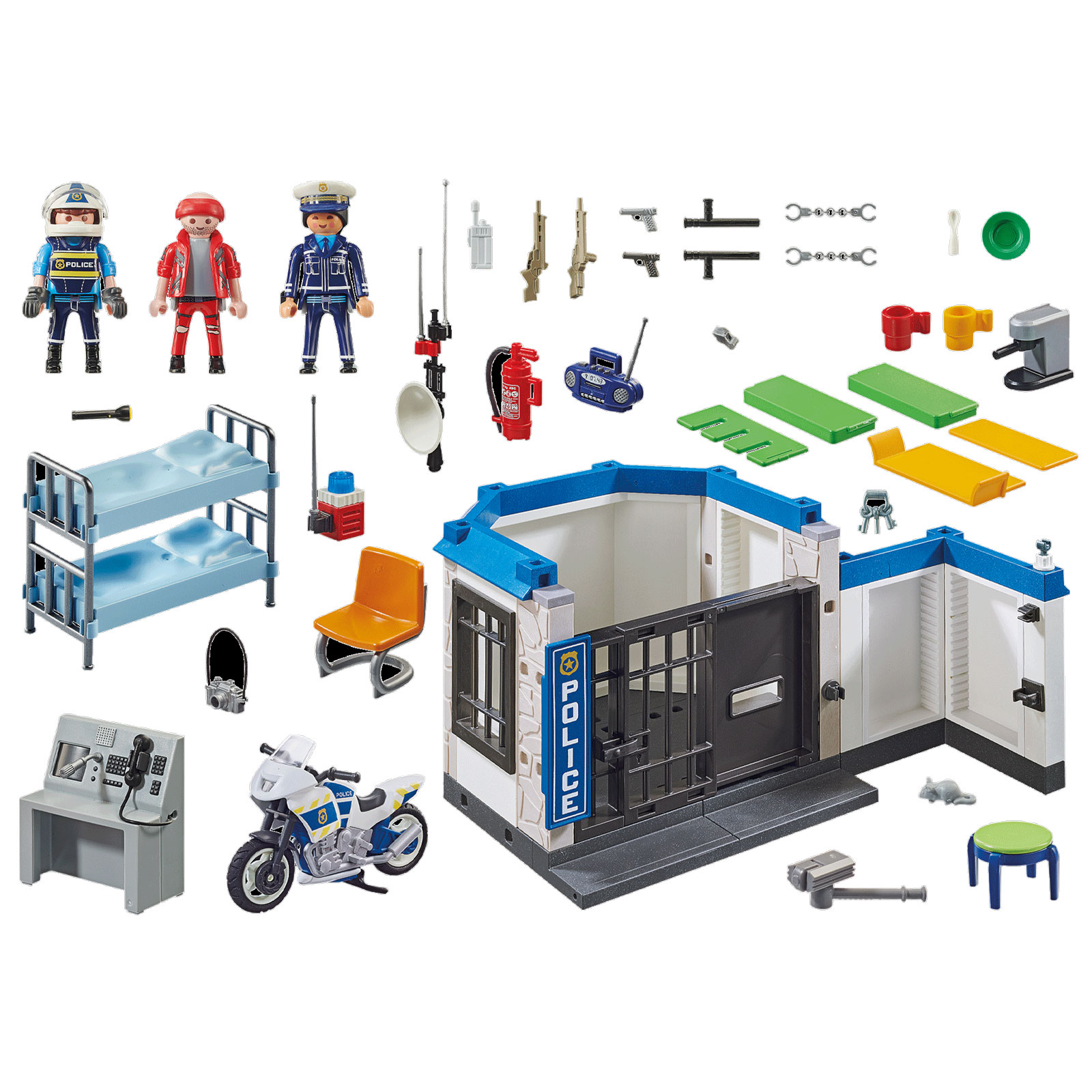 playmobil 70568 City Action Polizei: Flucht aus dem Gefängnis