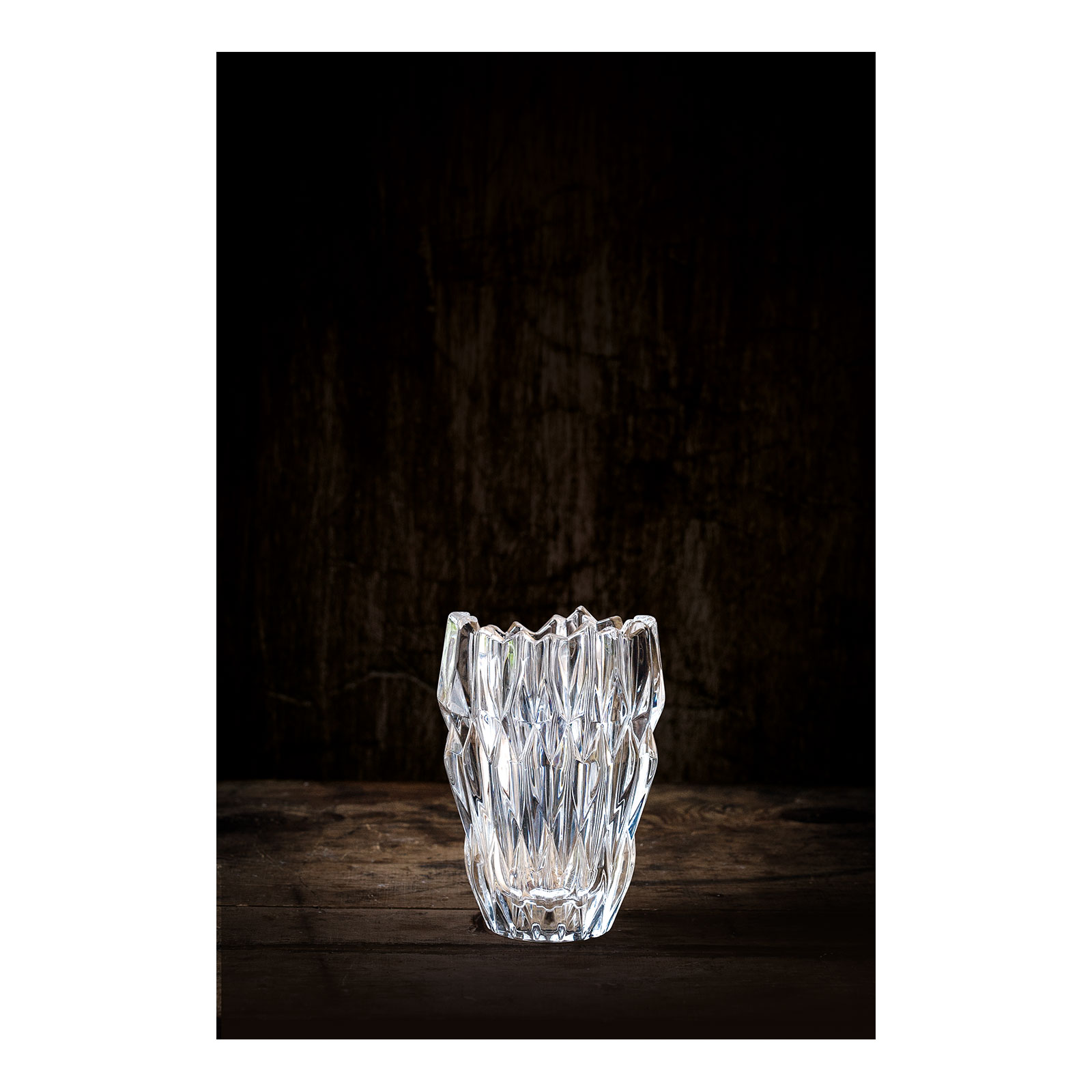 Nachtmann Glasvase Vase Quartz Oval  255/152/16cm 88333