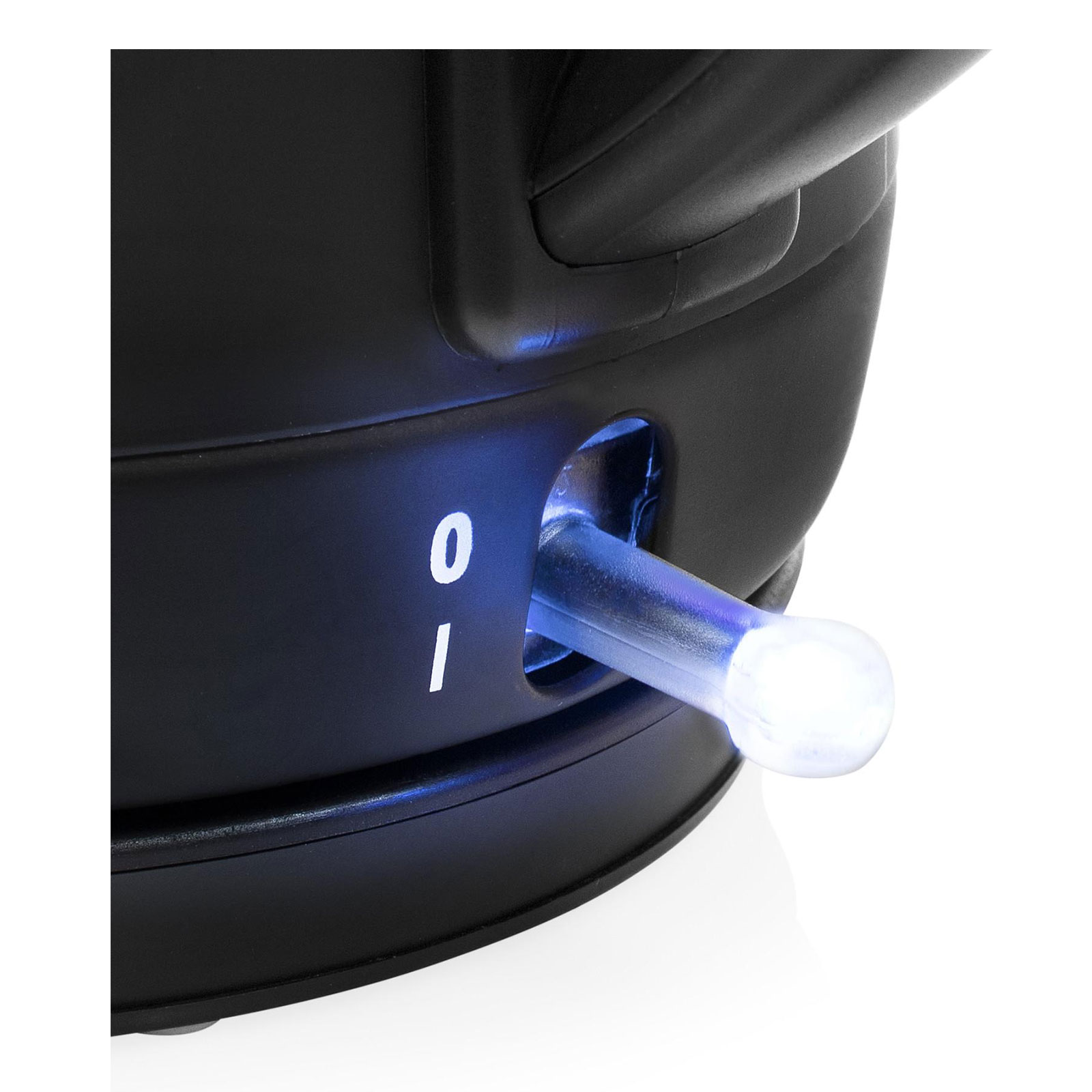 PRINCESS 236032 Schwarzer Stahl-Wasserkocher Edelstahl