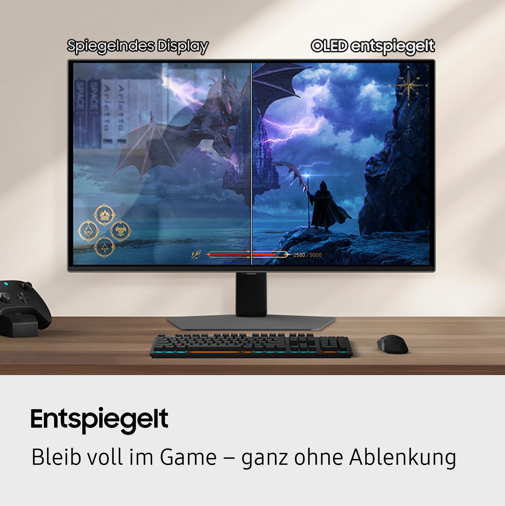 Samsung 27 Zoll Odyssey G60SF OLED Gaming Monitor