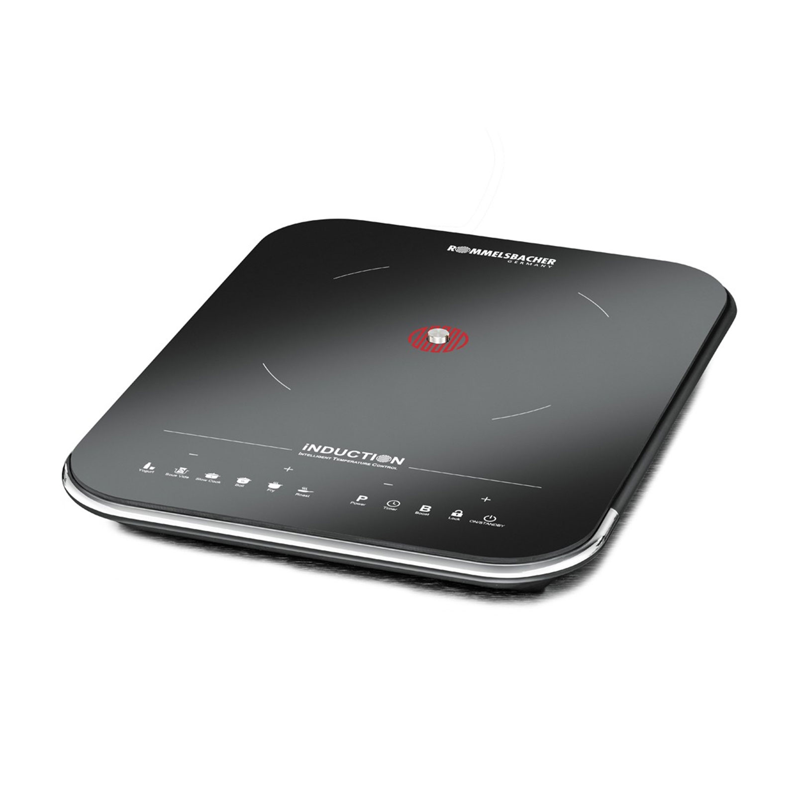 Rommelsbacher CTS 2000/IN Induktions-Einzelkochplatte mit Temperatursensor