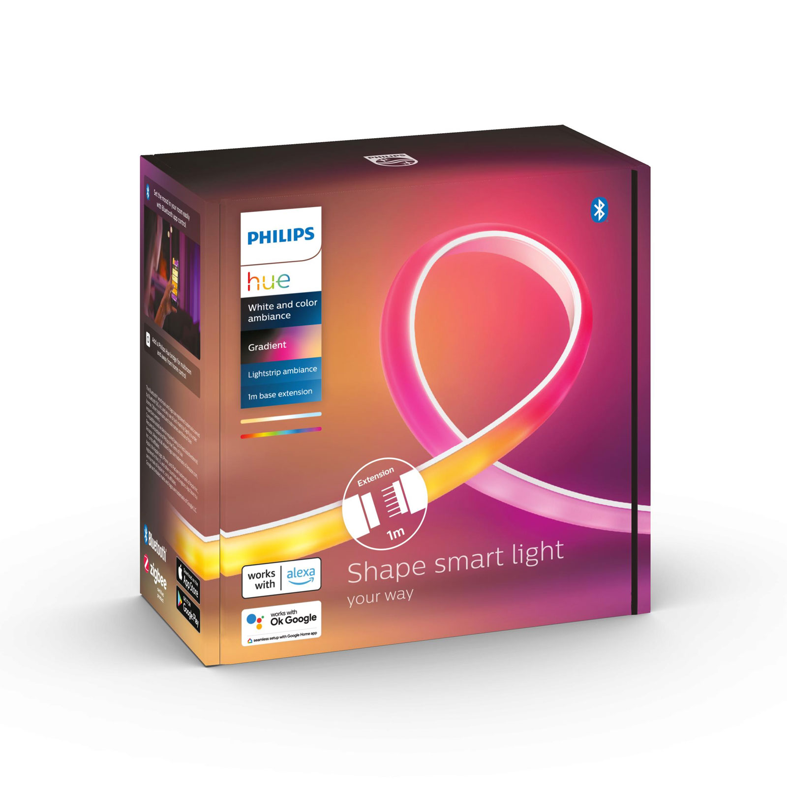 Philips Hue Bundle Grad. LS 2M+1M+BRID Lighstrapes