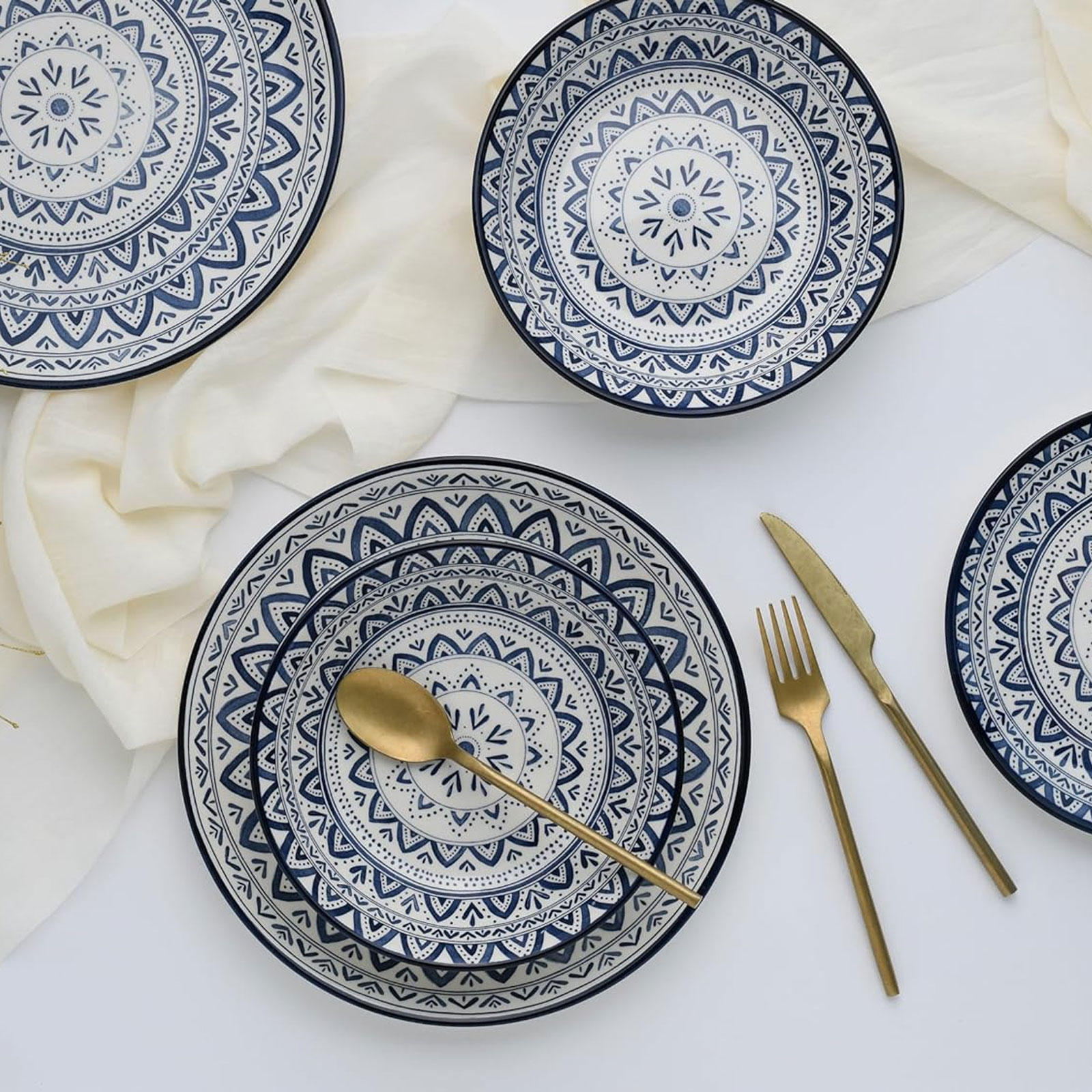 CreaTable Mexico 17178 Teller Set, 18-teilig