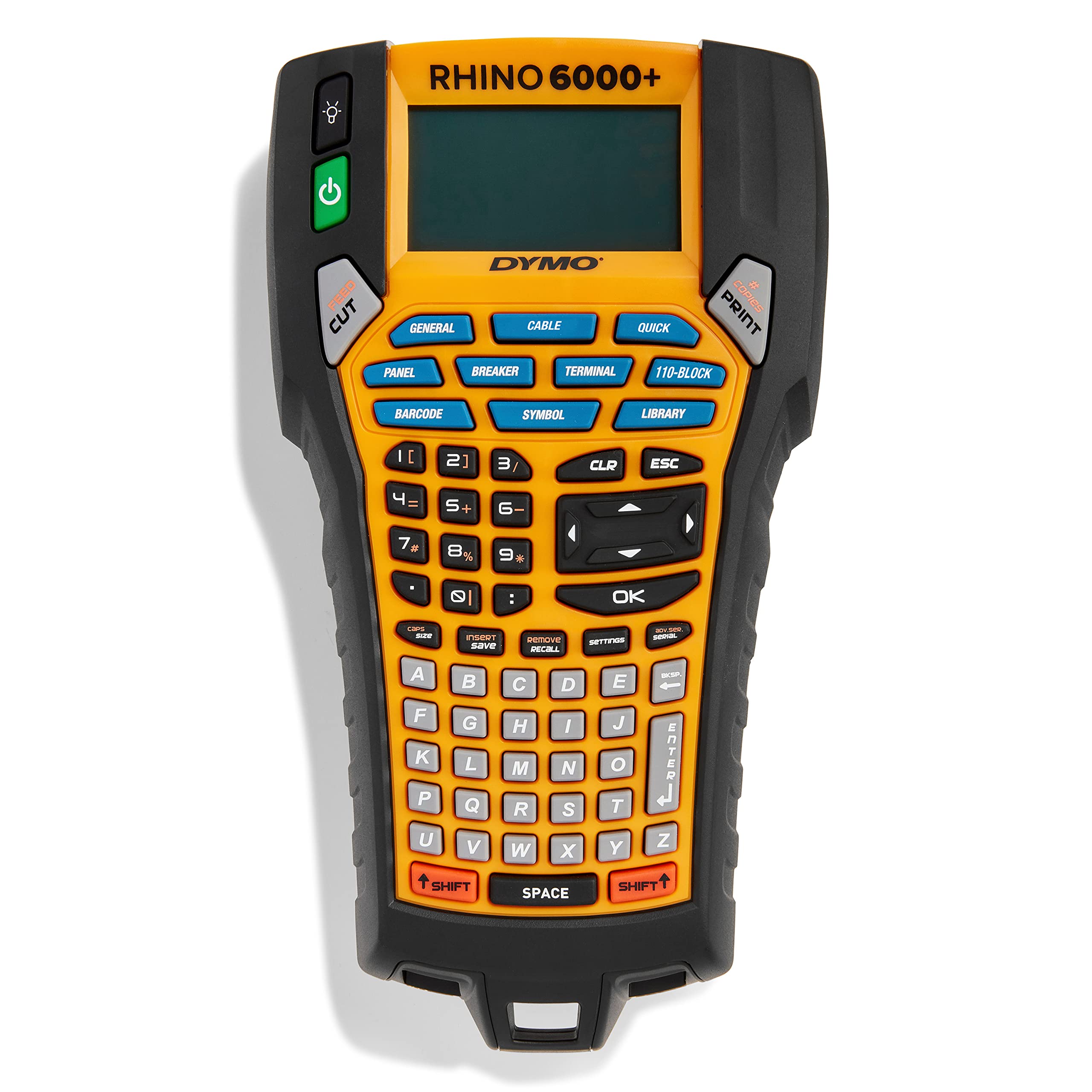 Dymo Rhino 6000+ im stabilen Hartschalenkoffer ABC UK Etikettendrucker