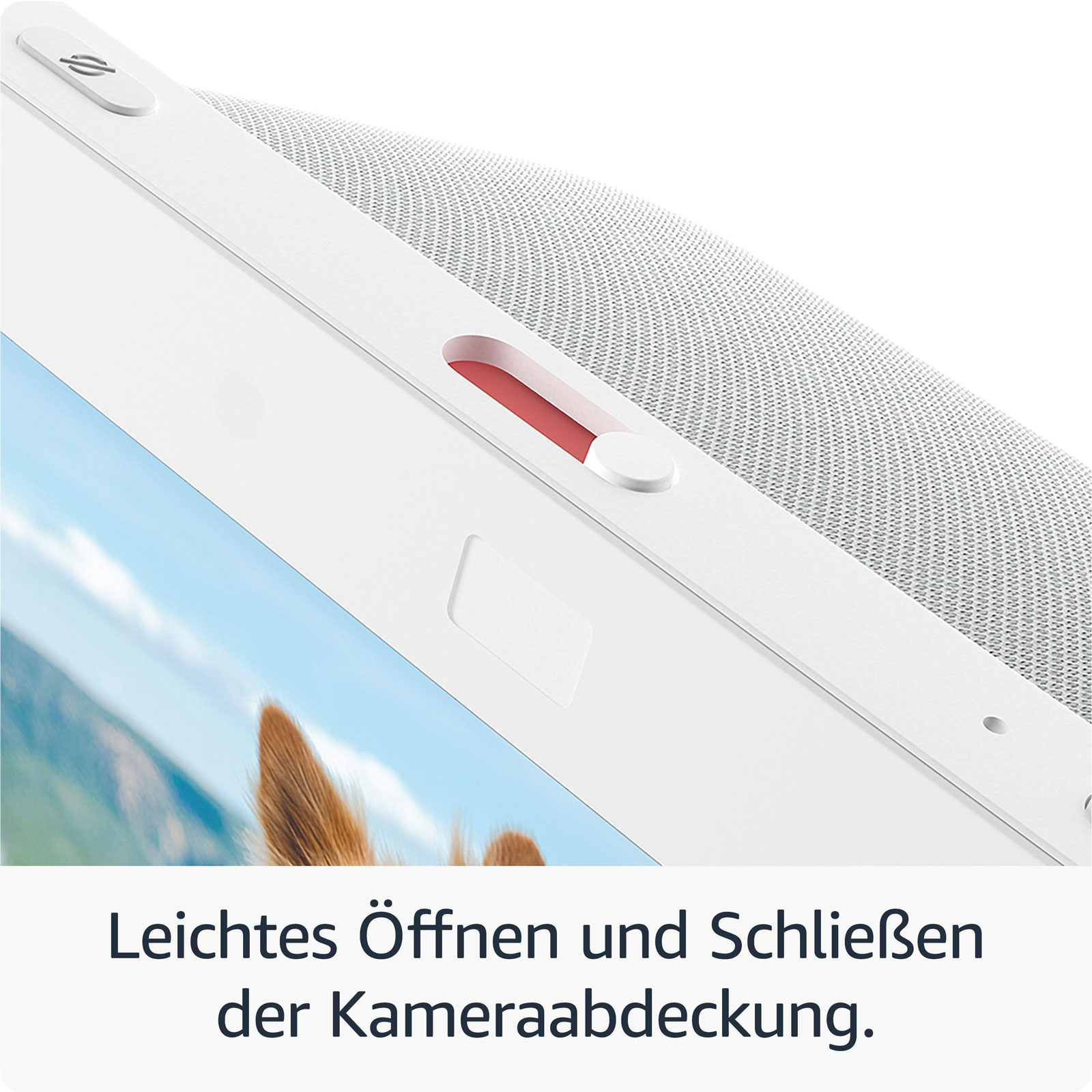 Amazon Echo Show 8 (3. Genaration) weiß (Smarter HD-Touchscreen, 3D-Audio, Smart-Home-Hub, Alexa)