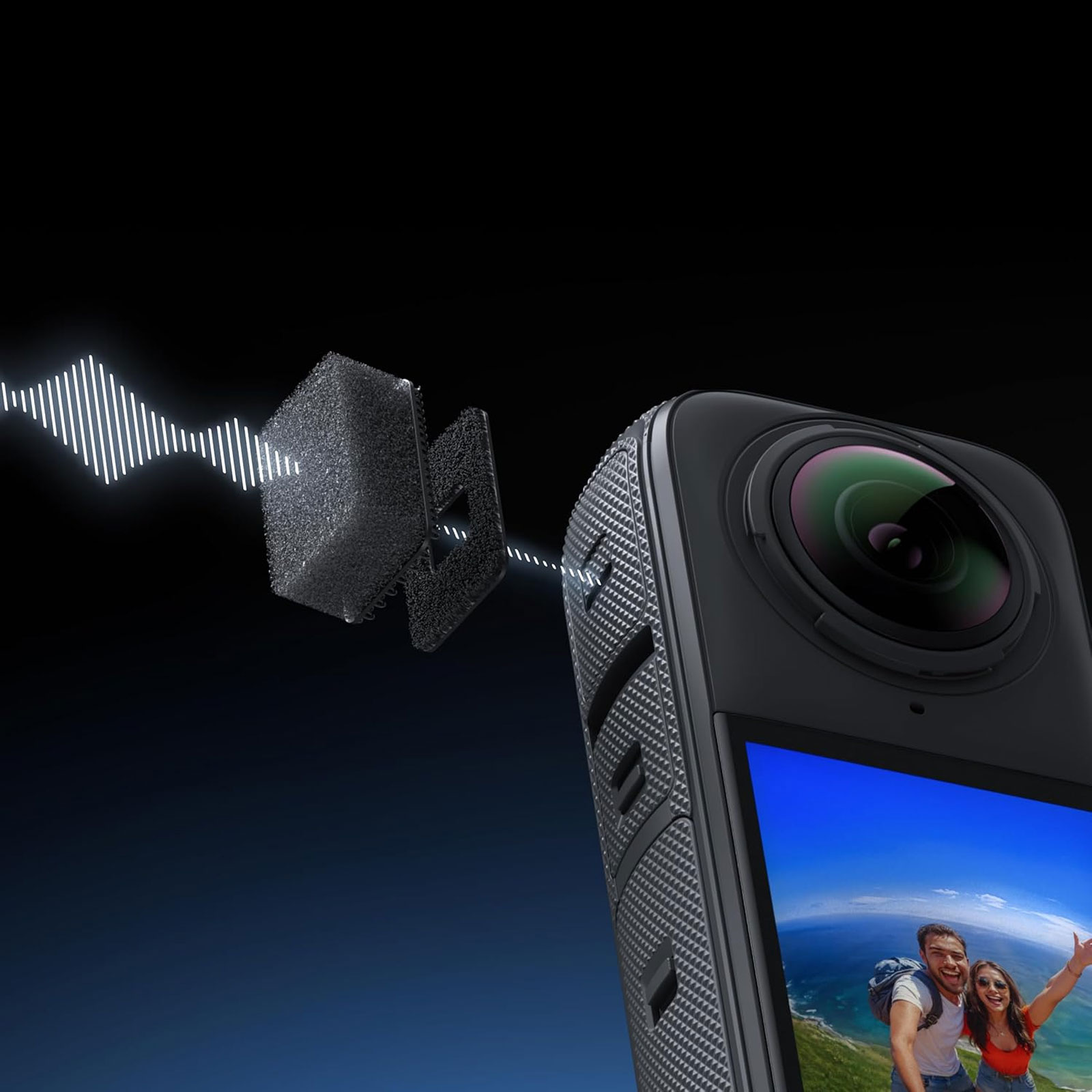Insta360 X4 Mikrofon-Windschutz