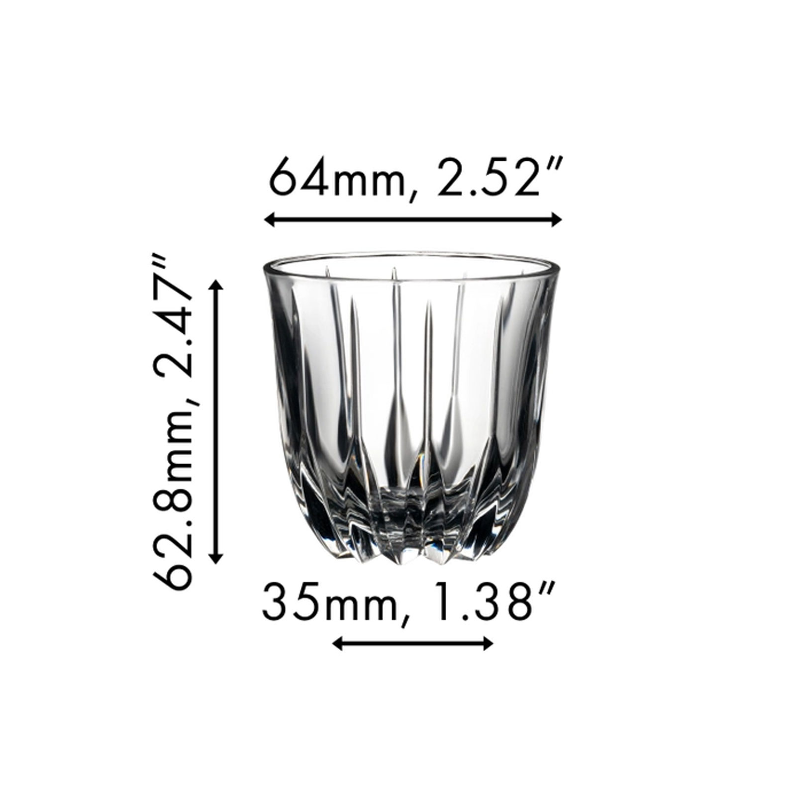 RIEDEL BAR DSG RETAIL COFFEE GLASS RIEDEL BAR DSG RETAIL COFFEE GLASS