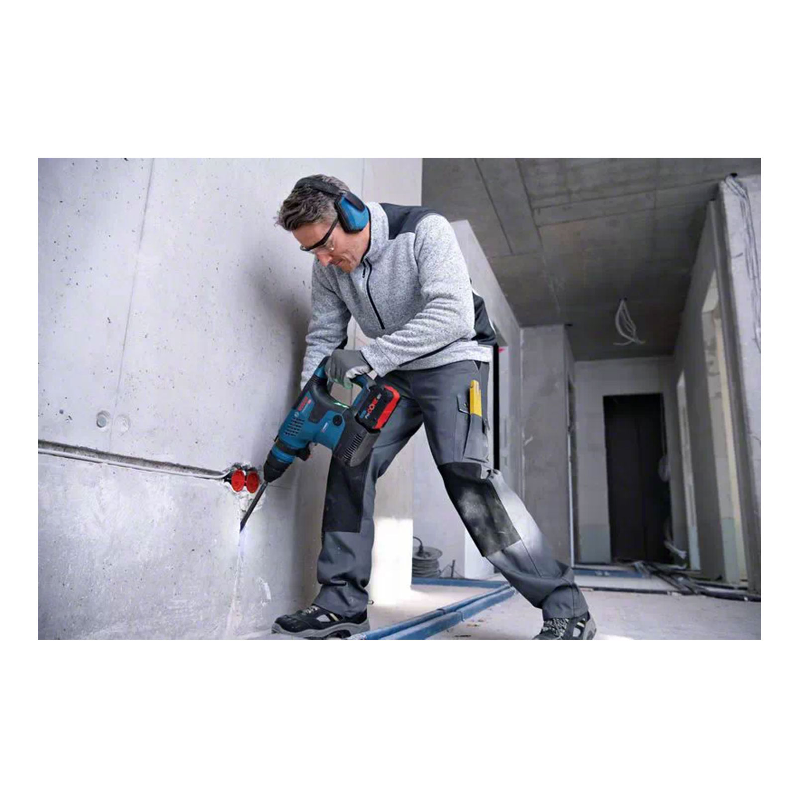 Bosch Professional GBH 18V-34 CF (2xPC 5.5, GAL 1880 CV CC) Akkubohrhammer