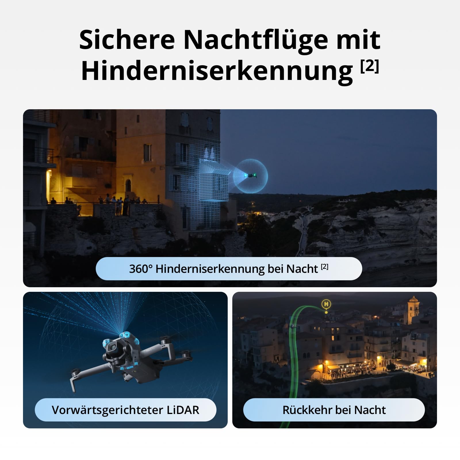 DJI Mini 5 Pro Fly More Combo mit DJI RC-N3, C0-Zertifiziert, Drohne mit Kamera