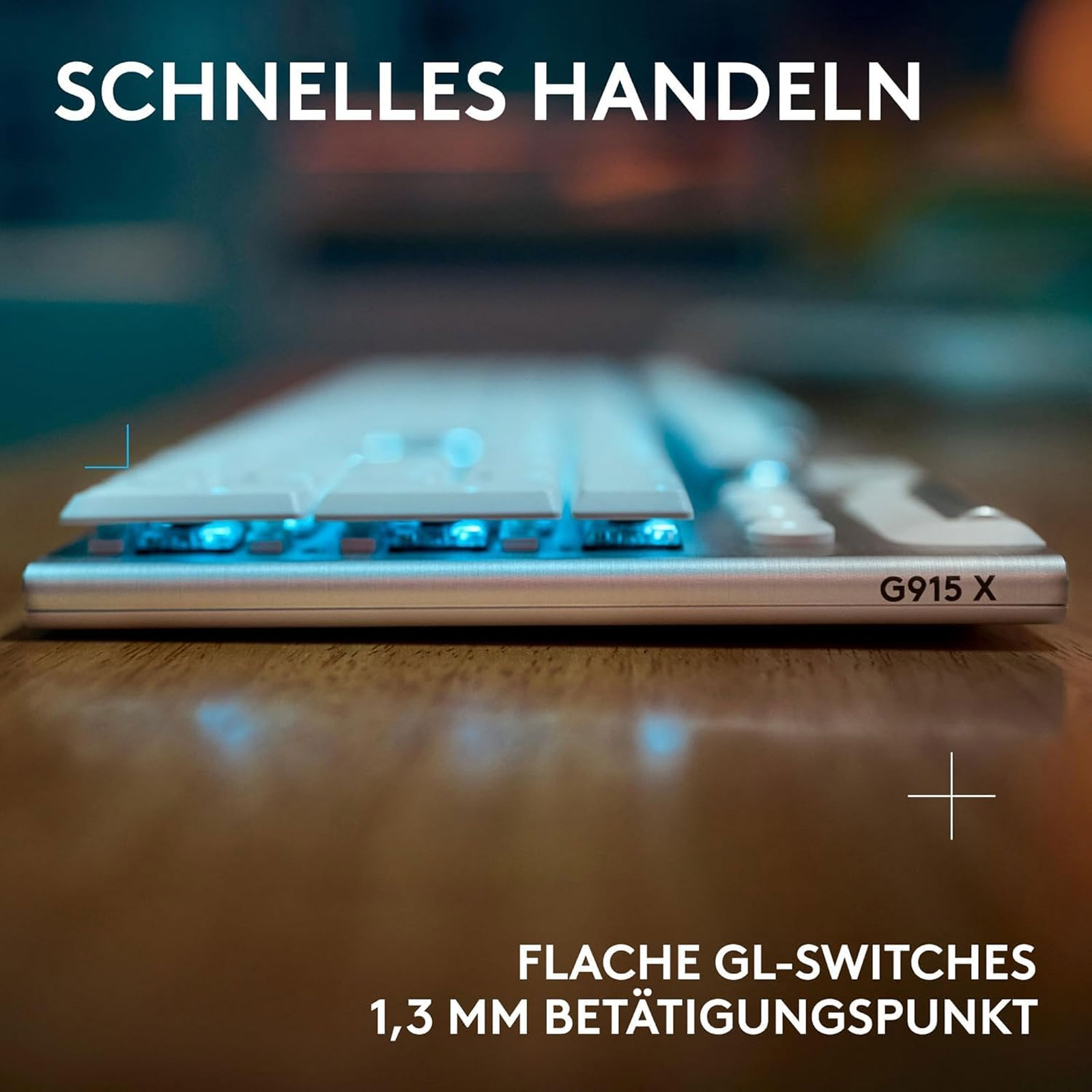 Logitech G G915 X LIGHTSPEED Low-Profile-Kabellose Gaming-Tastatur Logitech G G915 X LIGHTSPEED Low-Profile-Kabellose Gaming-Tastatur