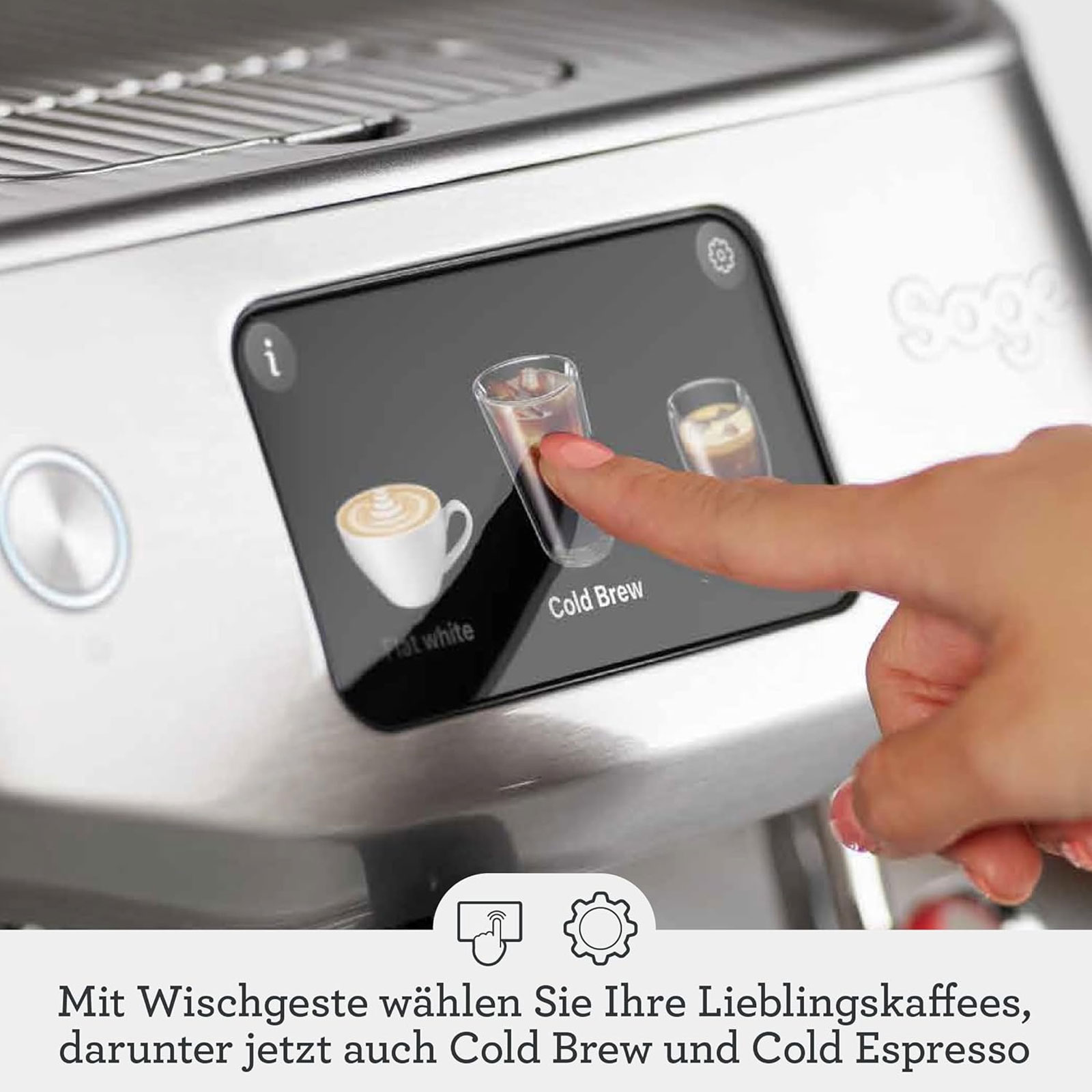 Sage SES985BSS Oracle Jet Siebträger-Espressomaschine