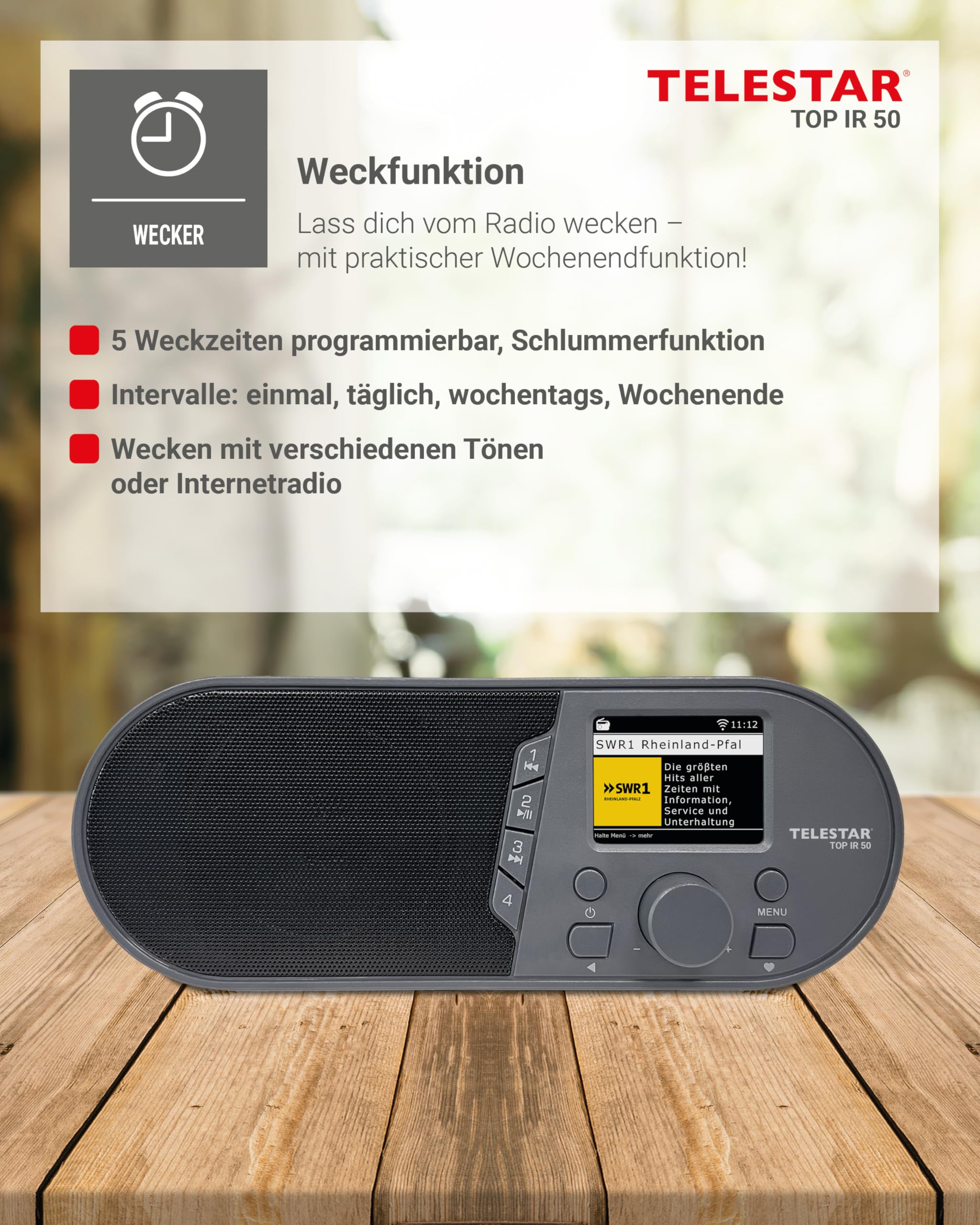 TELESTAR TOP IR 50 – Internetradio