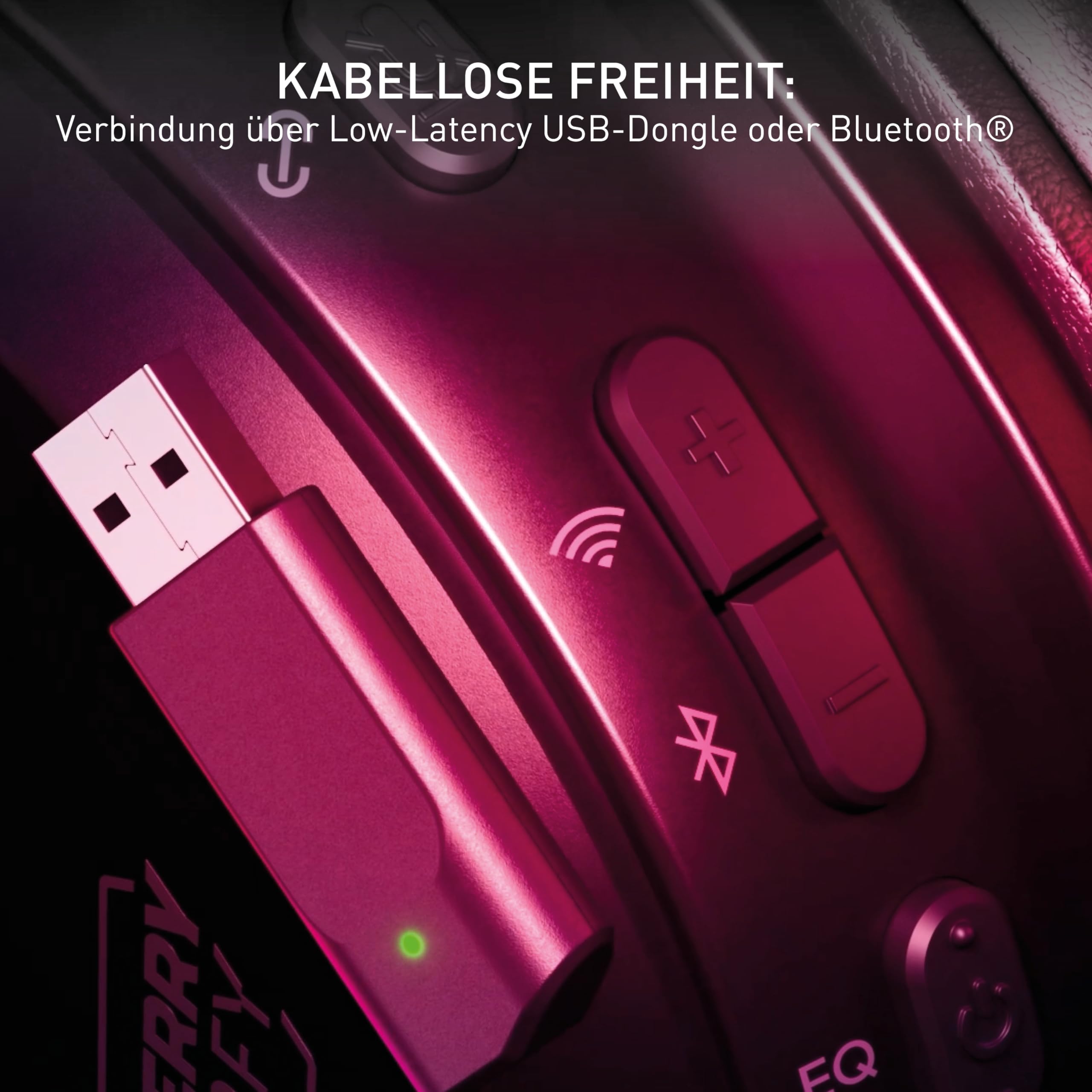 Cherry XTRFY H3 Wireless, Kabelloses Gaming-Headset