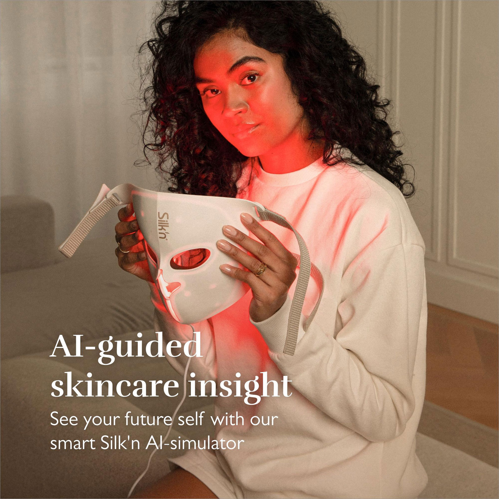 Silkn FLME1PE1001 Facial Led Mask EMS E1 Silkn FLME1PE1001 Facial Led Mask EMS E1