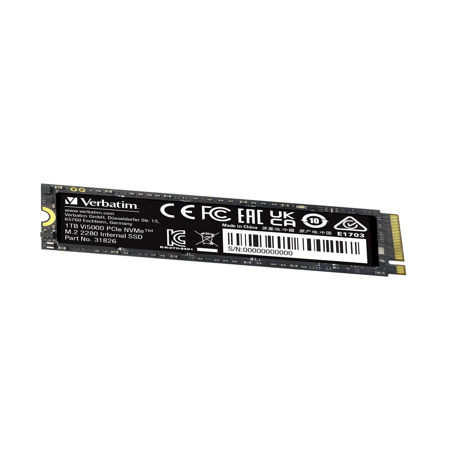 Vi5000 PCIe NVMe M.2 SSD 1TB