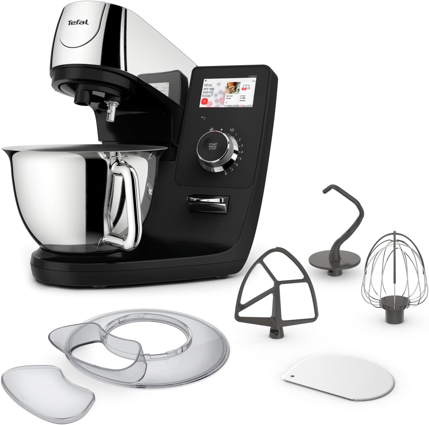 Tefal QB950D iCOACH Küchenmaschine TOUCH WIFI Küchengerät 5,5 Liter Schüssel