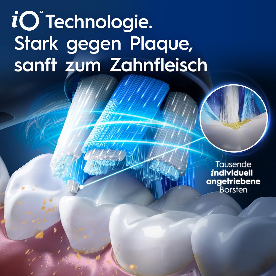 Oral-B iO Series 6 Elektrische Zahnbürste/Electric Toothbrush, 2 Aufsteckbürsten