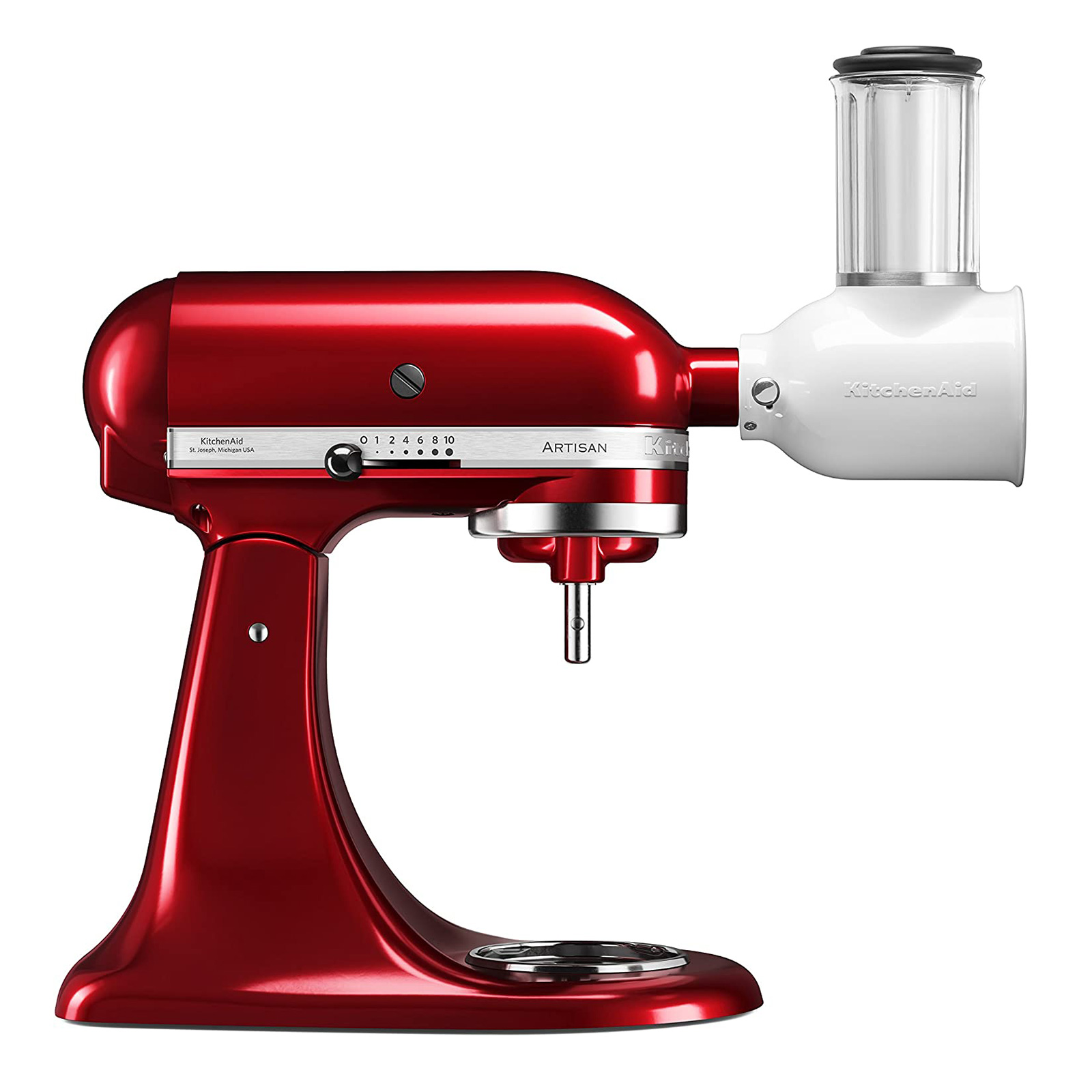 KitchenAid 5KSMVSA Gemüseschneider/ Schnitzelwerk mit 3 Trommeln KitchenAid 5KSMVSA Gemüseschneider/ Schnitzelwerk mit 3 Trommeln