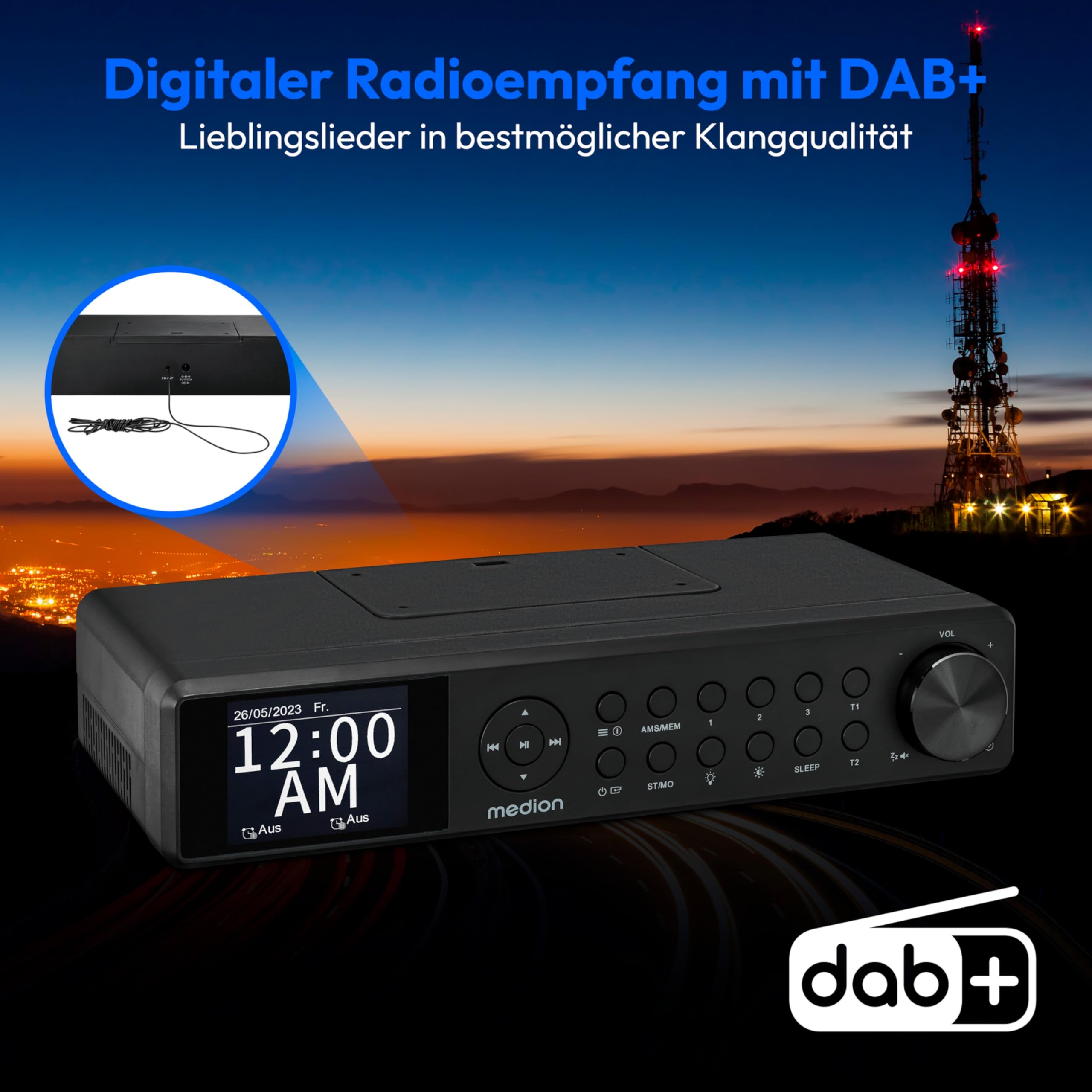 Medion LIFE P66750 DAB+ Premium Küchenradio