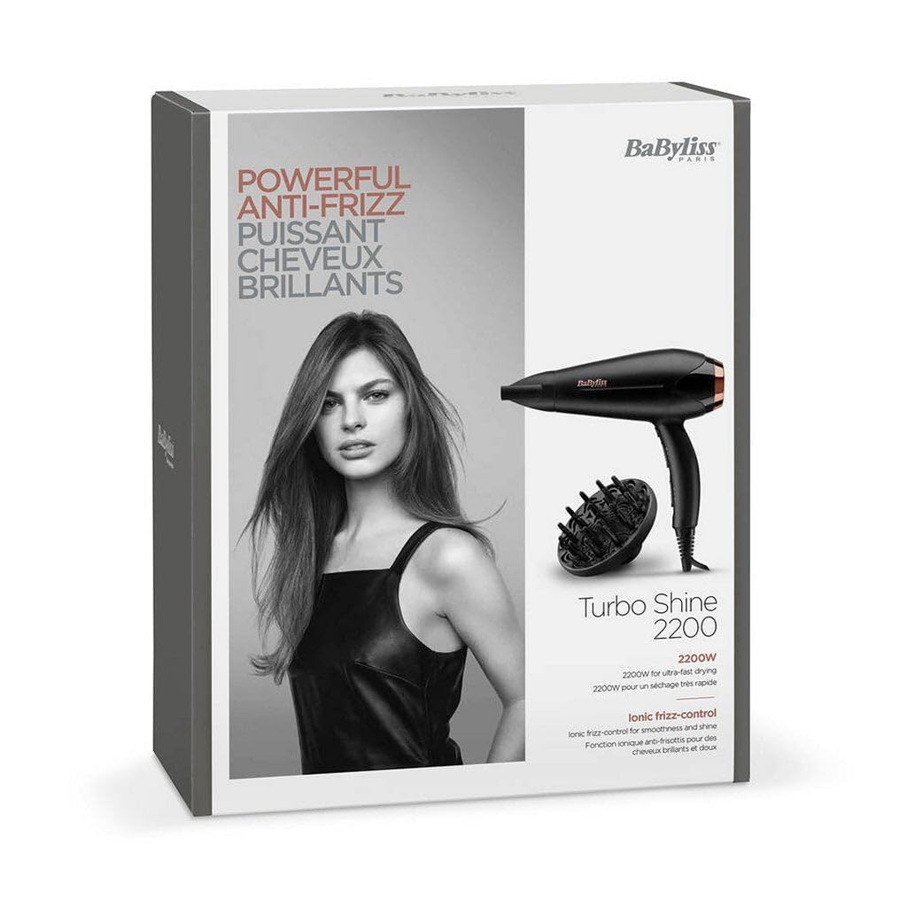 BaByliss D570DE Haartrockner Turbo Shine 2200