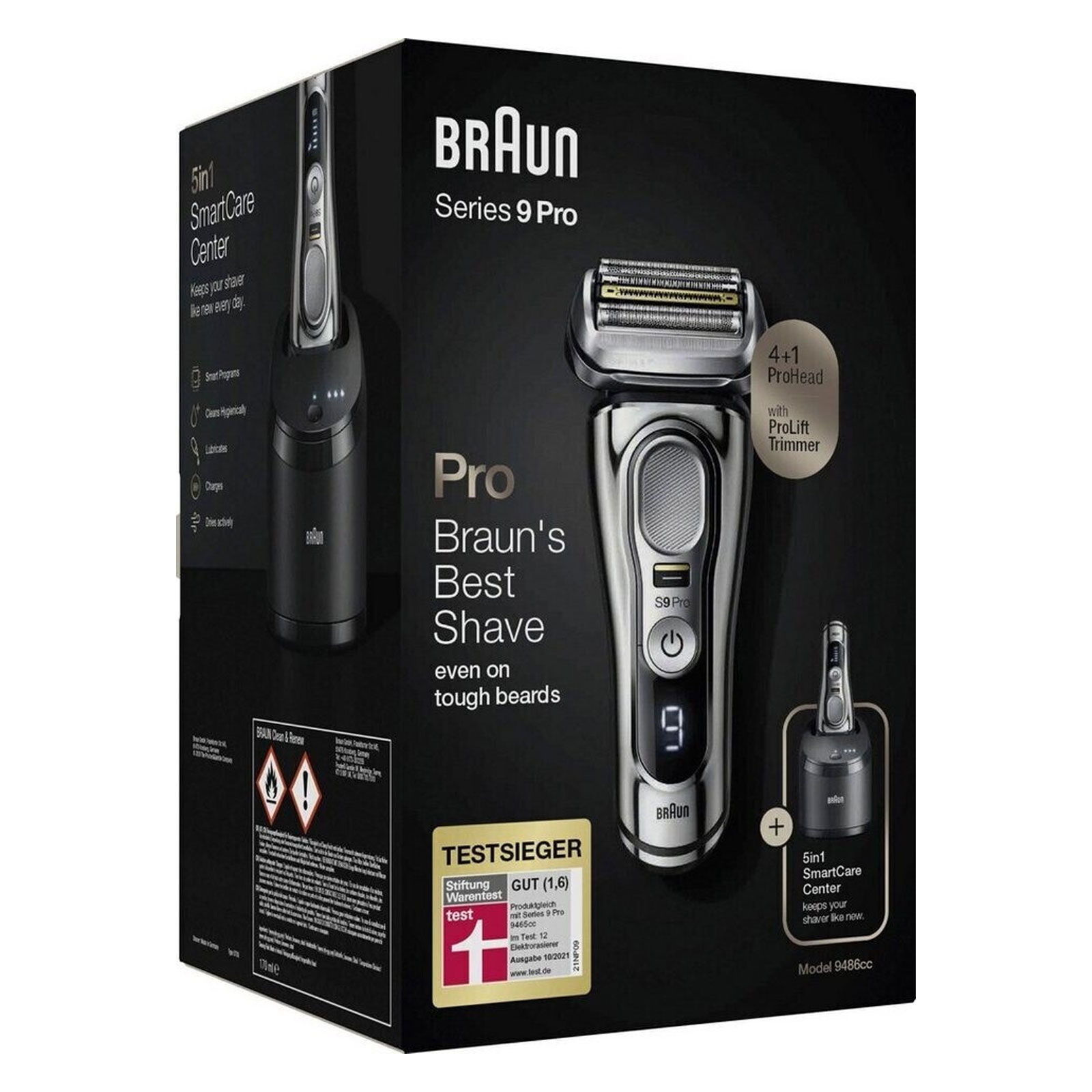 BRAUN Series 9 - 9486cc wet&dry Herrenrasierer