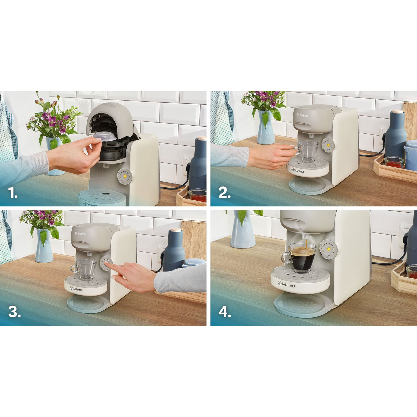 Bosch TAS16xx TASSIMO Multi-Getränke-Autom. FINESSE 