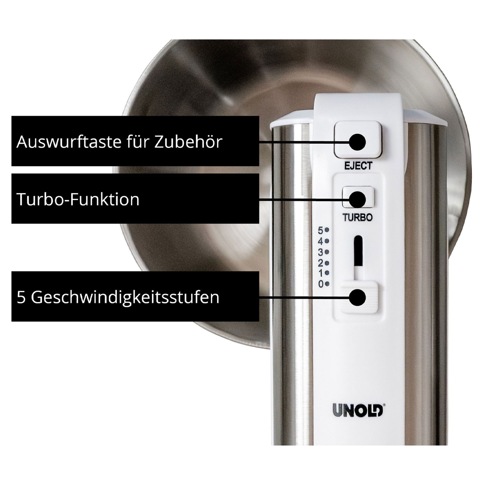 UNOLD 78720 Hannah Handmixer UNOLD 78720 Hannah Handmixer