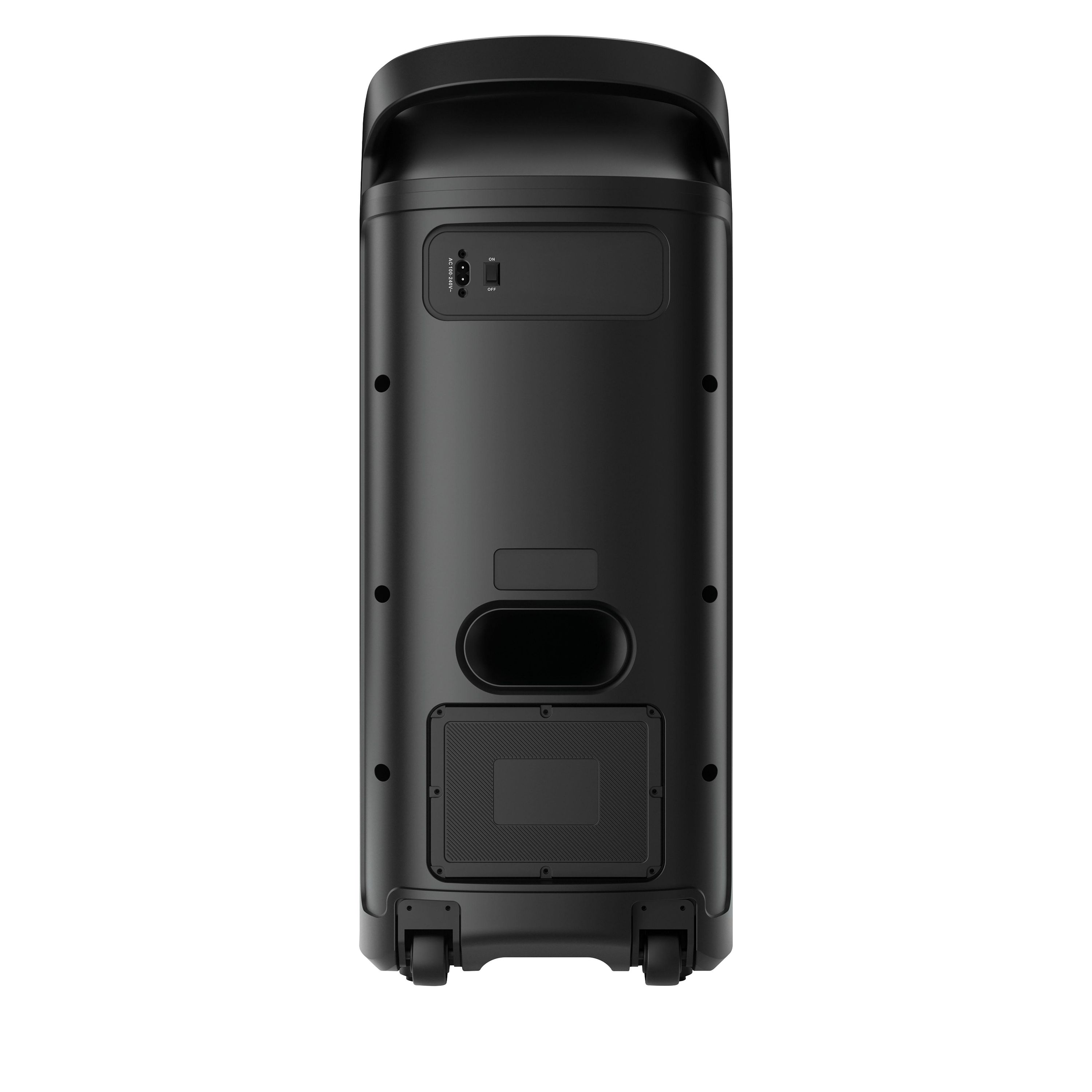 KENDO Partylautsprecher Partybox Club XL 25EX (mit Kabelmikrofon)