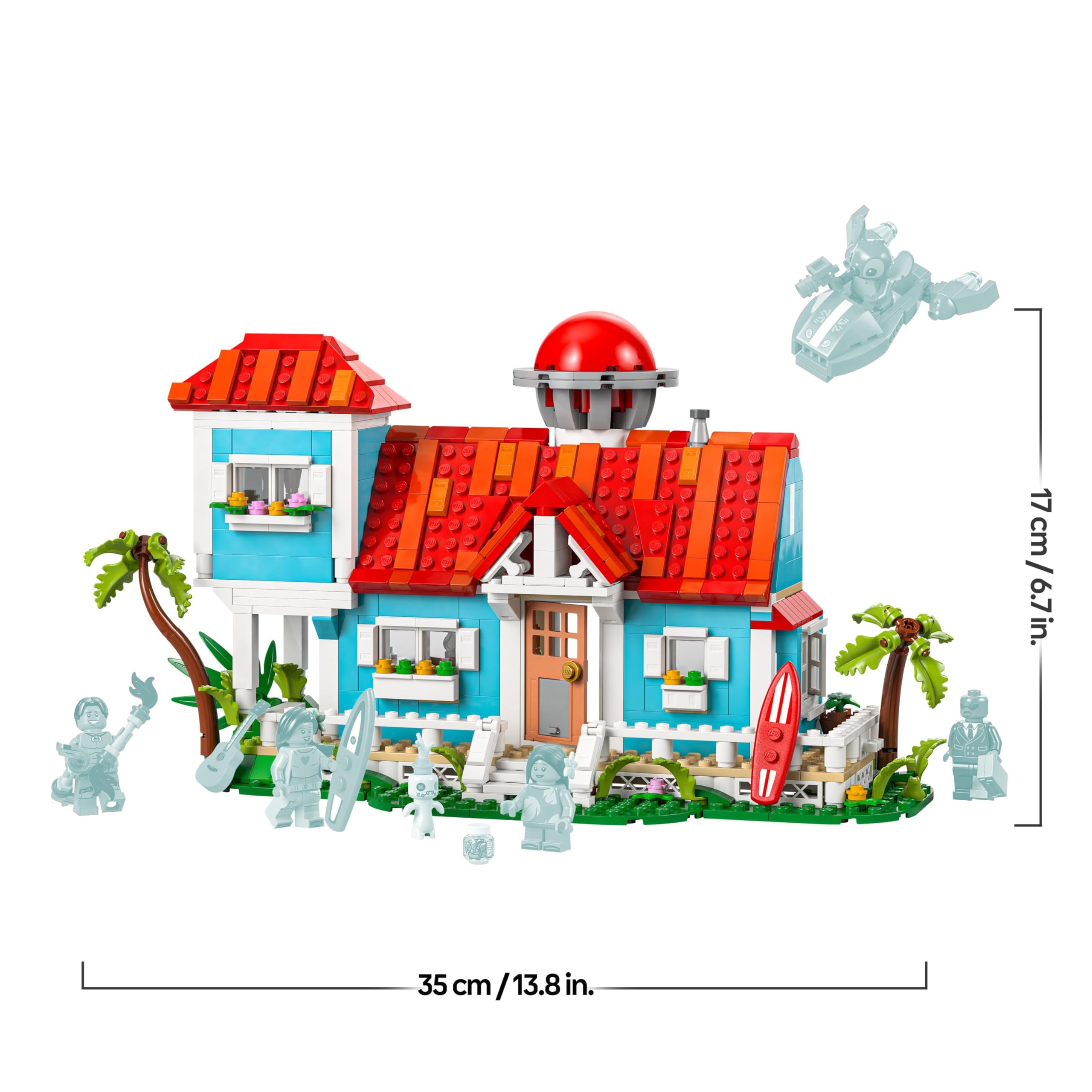LEGO ǀ Disney Das Strandhaus aus „Lilo und Stitch“ 43268