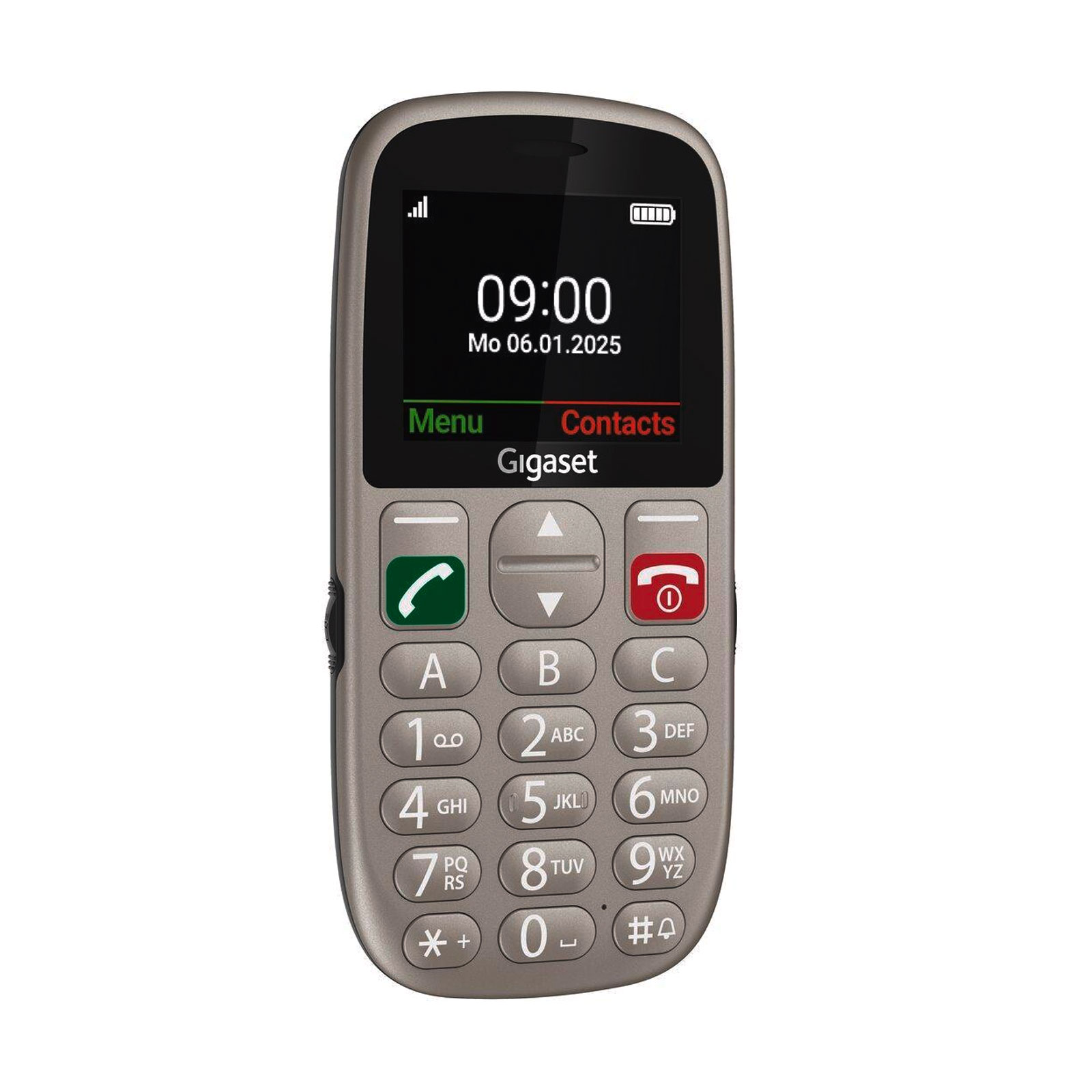 Gigaset GL395 Mobiltelefon einfache Bedienung für Senioren, große Tasten & SOS-Notruftaste Staub- & spritzwassergeschützt Gigaset GL395 Mobiltelefon einfache Bedienung für Senioren, große Tasten & SOS-Notruftaste Staub- & spritzwassergeschützt