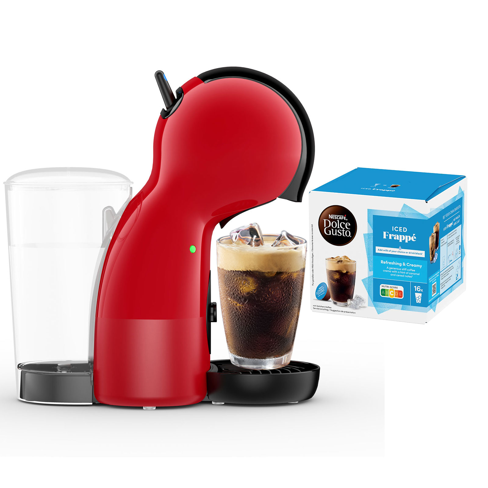 Krups KP1A35 Dolce Gusto Piccolo XS Kaffeekapselmaschine inkl.x  Iced Frappe