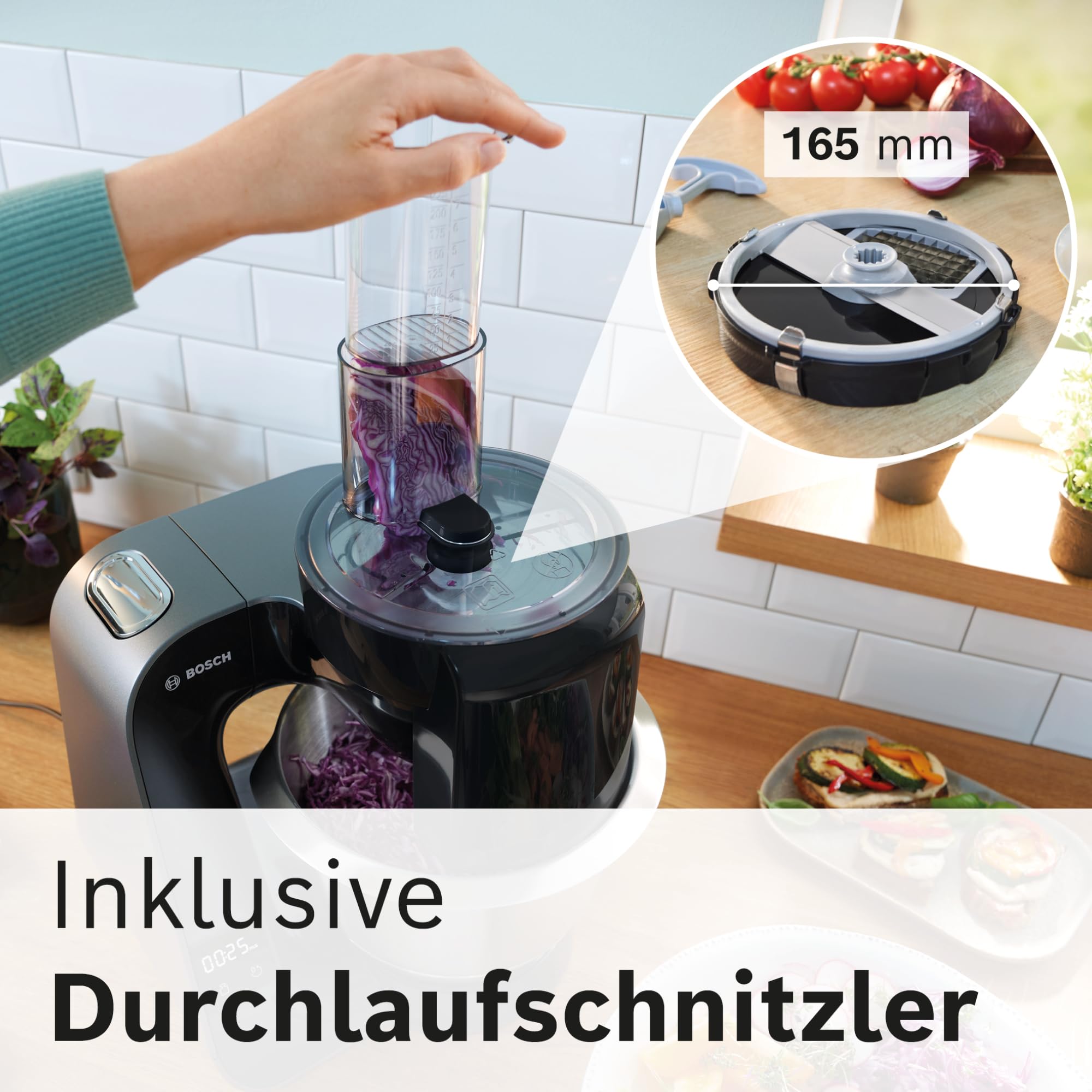Bosch Würfelschneider, Zubehör für Küchenmaschine Serie 2 und 4