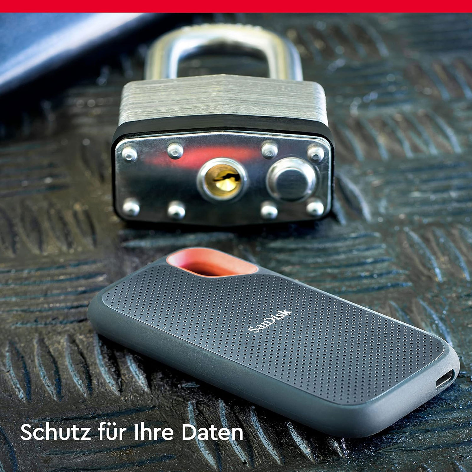 SanDisk Extreme Portable SSD V2 4 TB Externe SSD-Festplatte