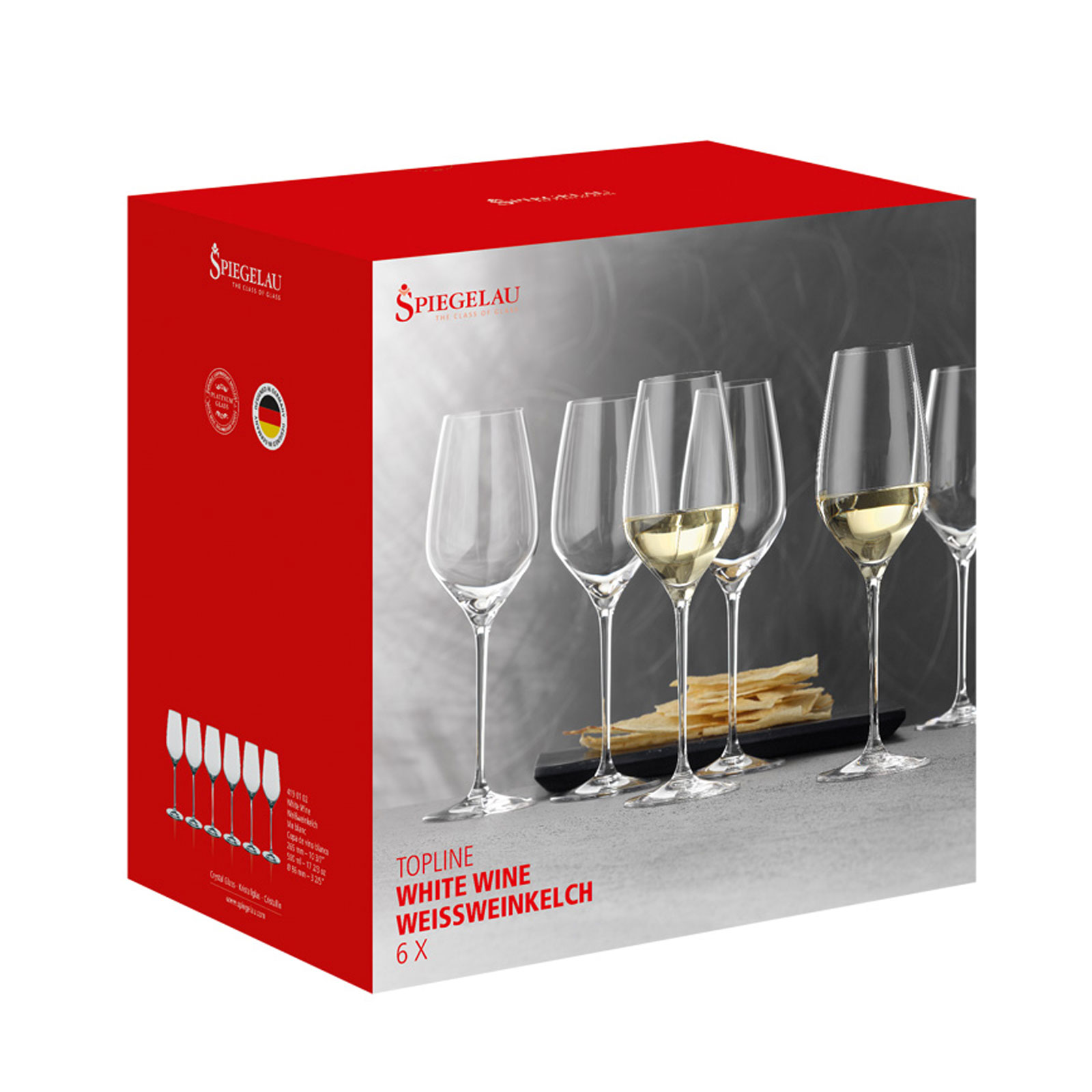 Spiegelau Topline Set 6 Weißweinkelch 0,5 l