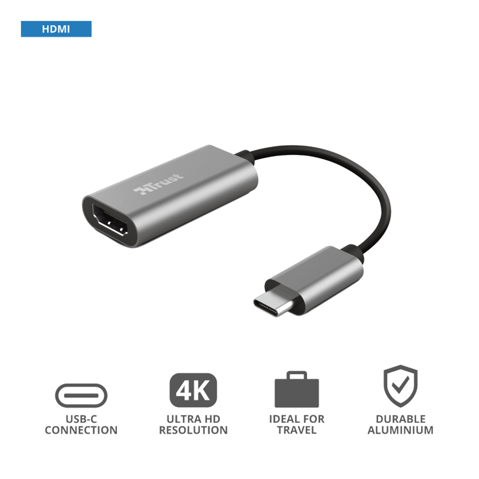 TRUST DALYX USB-C To Hdmi Adapter