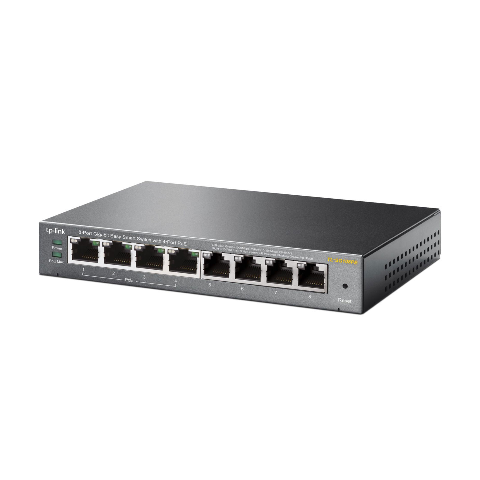 TP-Link TL-SG108PE Netzwerk-Switch TP-Link TL-SG108PE Netzwerk-Switch