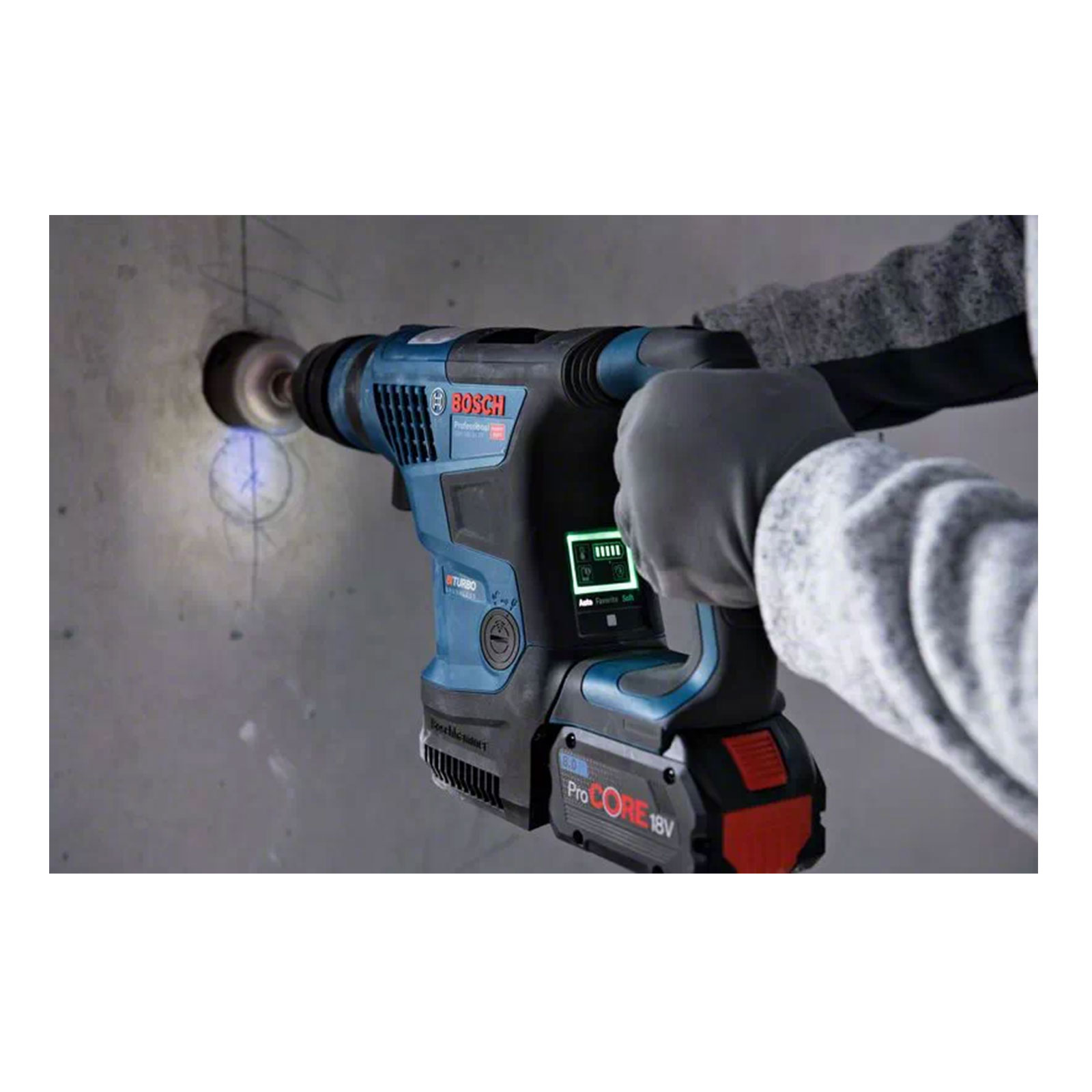 Bosch Professional GBH 18V-34 CF (2xPC 5.5, GAL 1880 CV CC) Akkubohrhammer