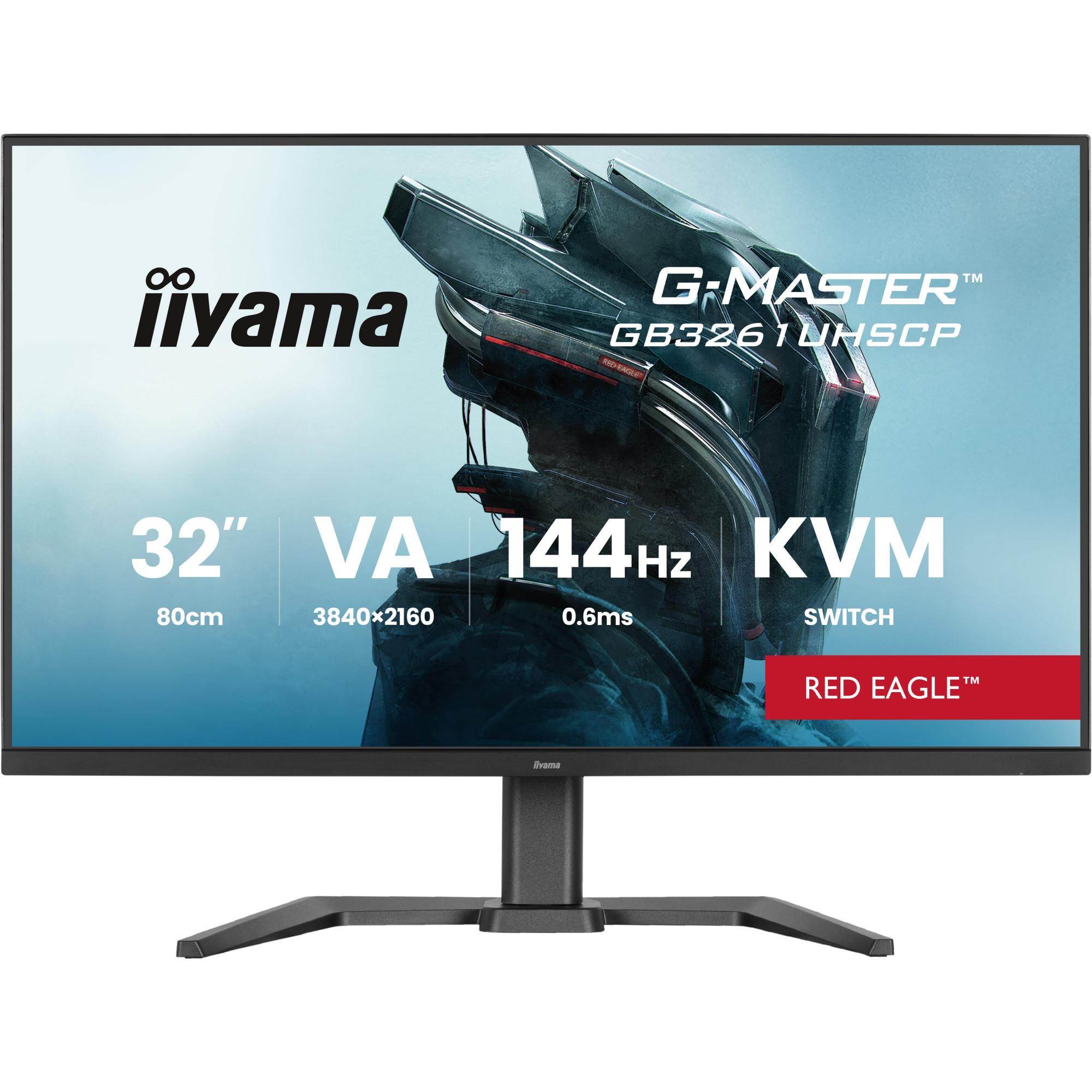 iiyama G-Master Red Eagle GB3261UHSCP-B1 Gaming-Monitor