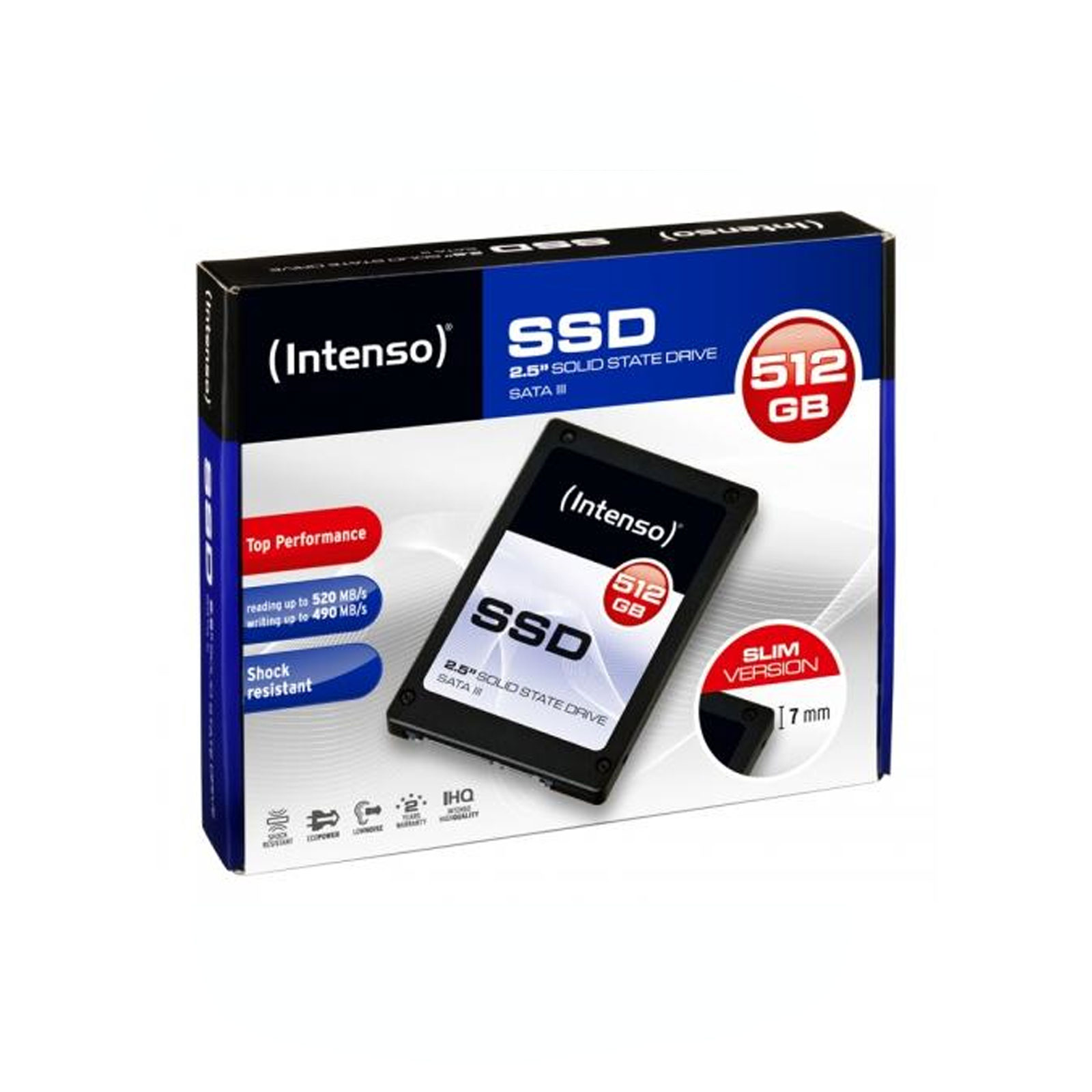 INTENSO SSD 2,5" SATAIII TOP 512GB