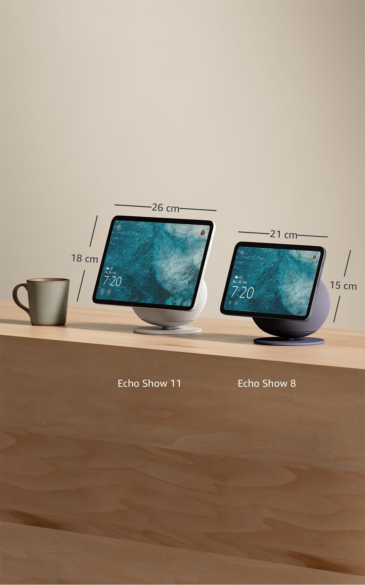 Amazon Echo Show 11 (neueste Generation) – Brillantes 11-Zoll-Display