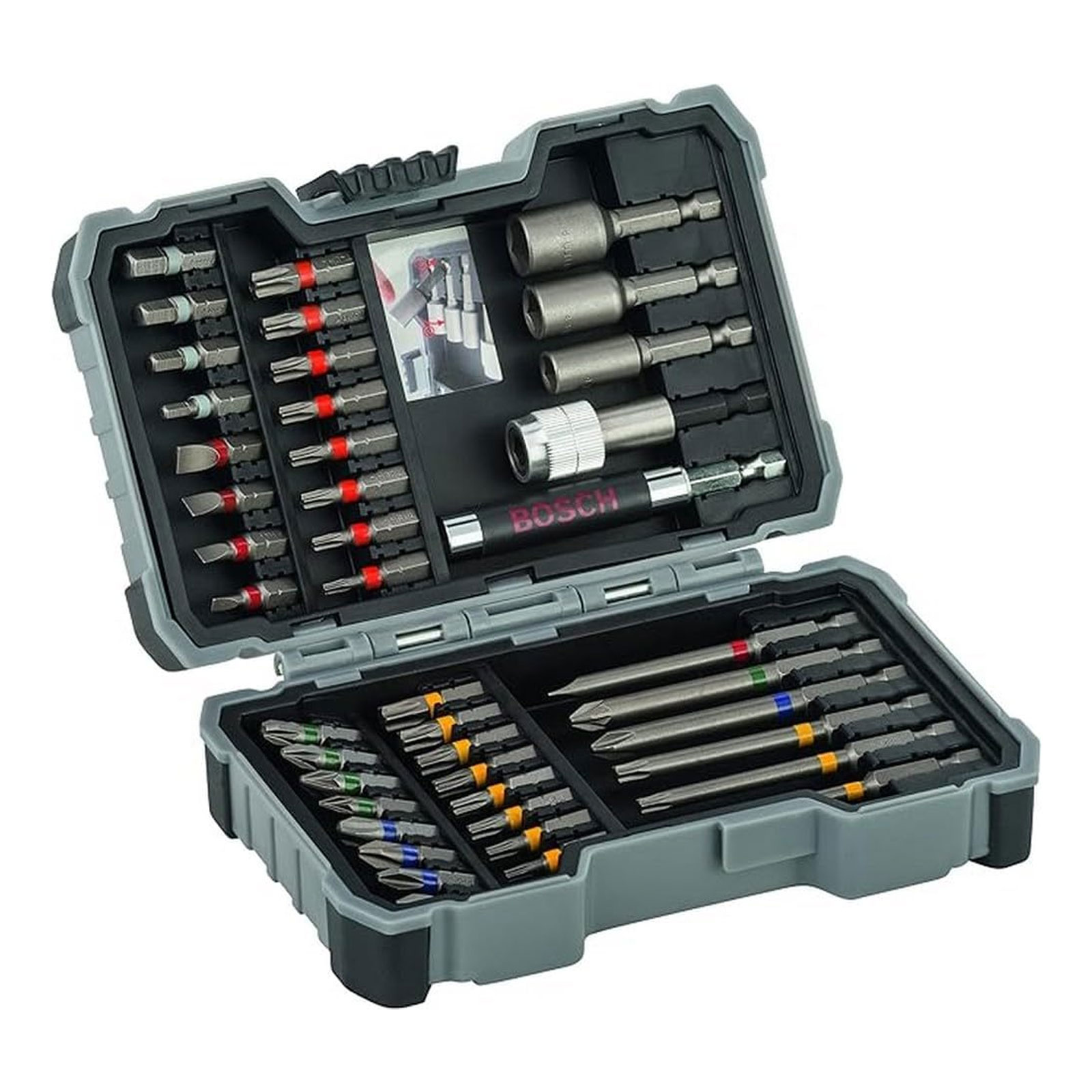 Bosch Professional 43 tlg. Schrauberbit-Set inkl. gratis Bosch Beanie